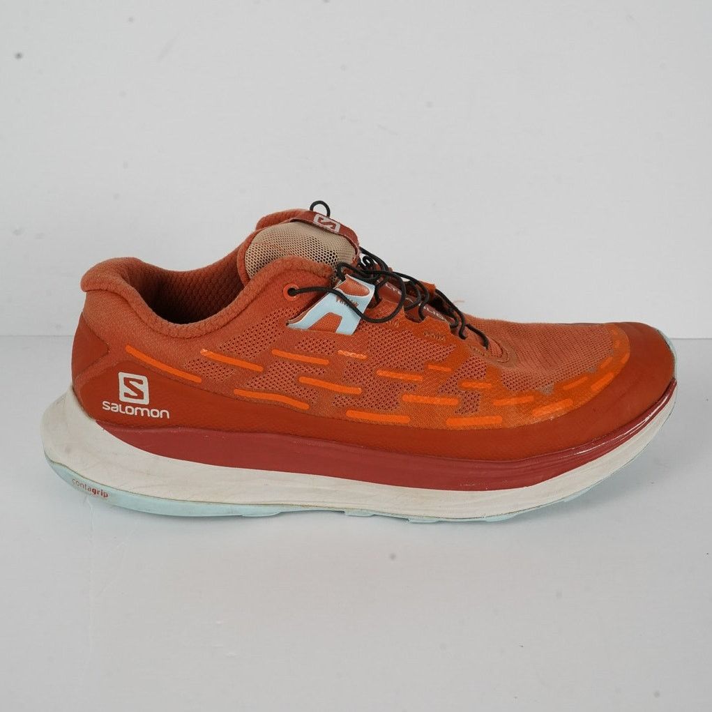 Salomon Ultra Glide Lightweight Trail Running Shoes Wmns 8.5 in Orange, Women's
