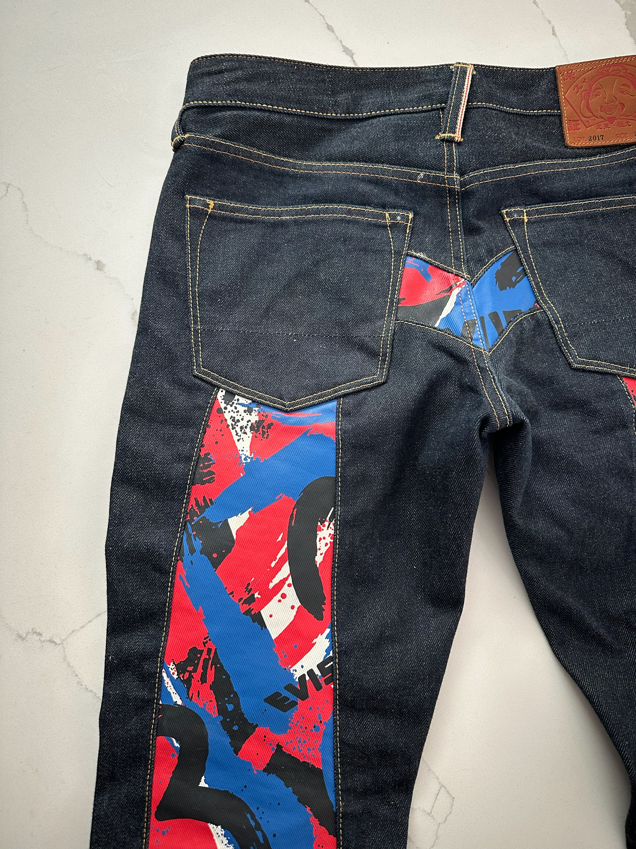 Evisu Lil Uzi Worn AW15 Daicock Jeans Size US 28 / EU 44 - 3 Thumbnail