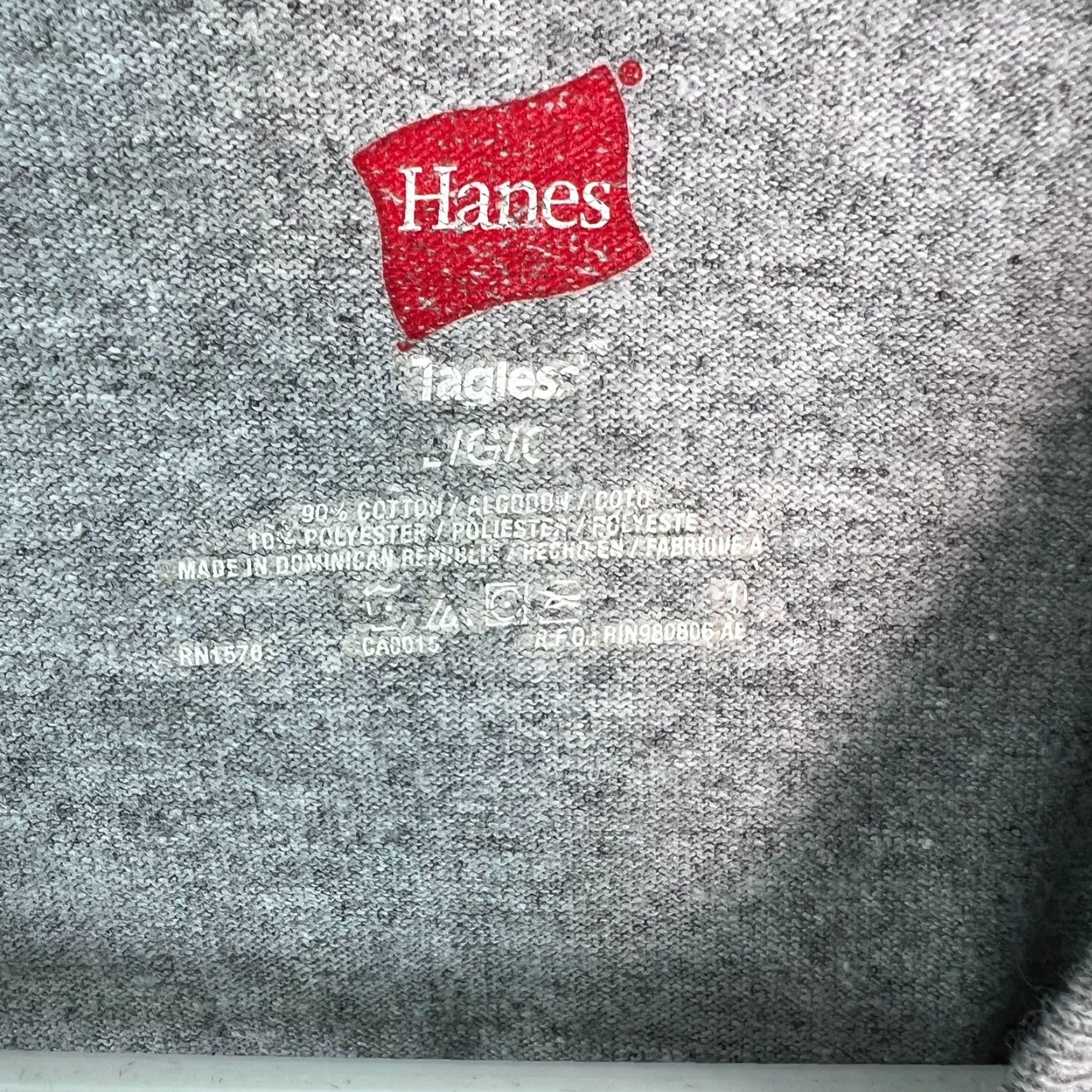 Hanes Tough Mudder Wisconsin 2011 Hanes Mens Pullover Gray Graphic T Shirt Size Large Size US L / EU 52-54 / 3 - 7 Thumbnail