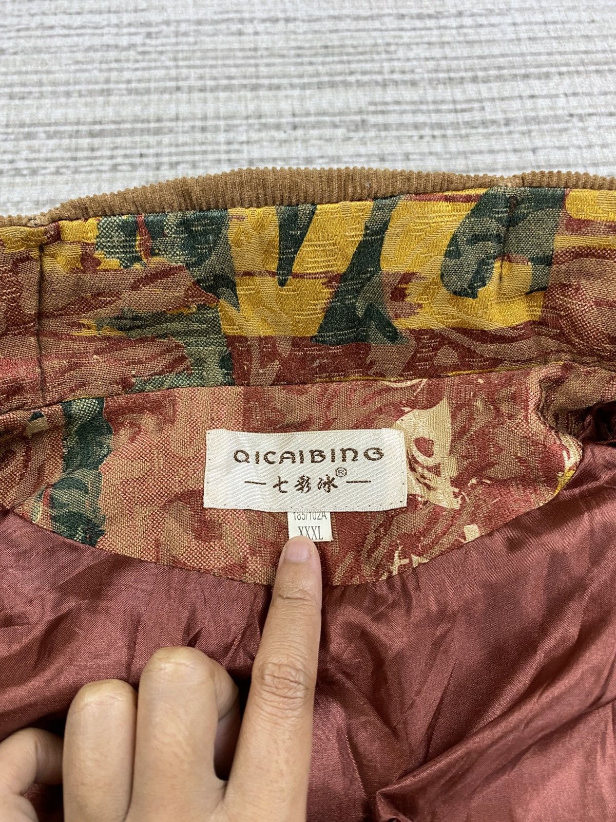 Japanese Brand Vintage QICAIBING Japan Art Kapital Style Full Print Jacket Size US M / EU 48-50 / 2 - 10 Thumbnail