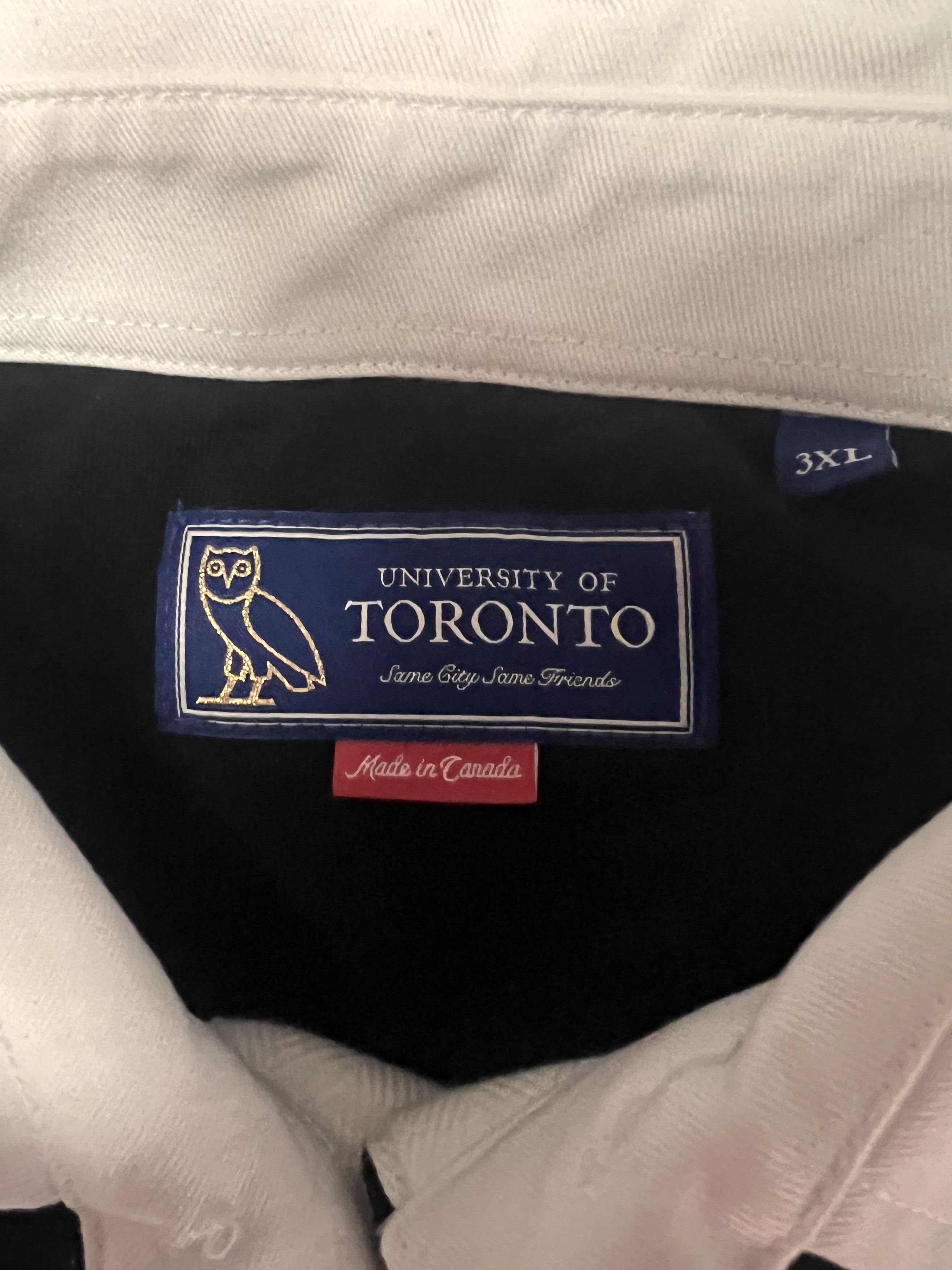 October's Very Own University of Toronto - Long-Sleeve Rugby Polo Size US XXL / EU 58 / 5 - 7 Thumbnail