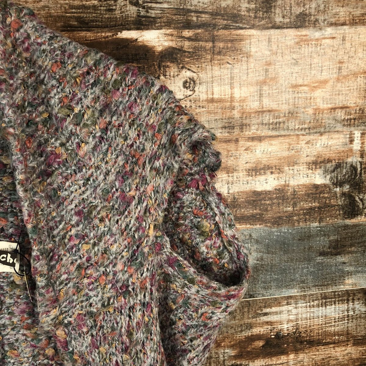 Vintage Cheer Purple Knitwear cardigan vintage #A1898 Size M / US 6-8 / IT 42-44 - 7 Thumbnail