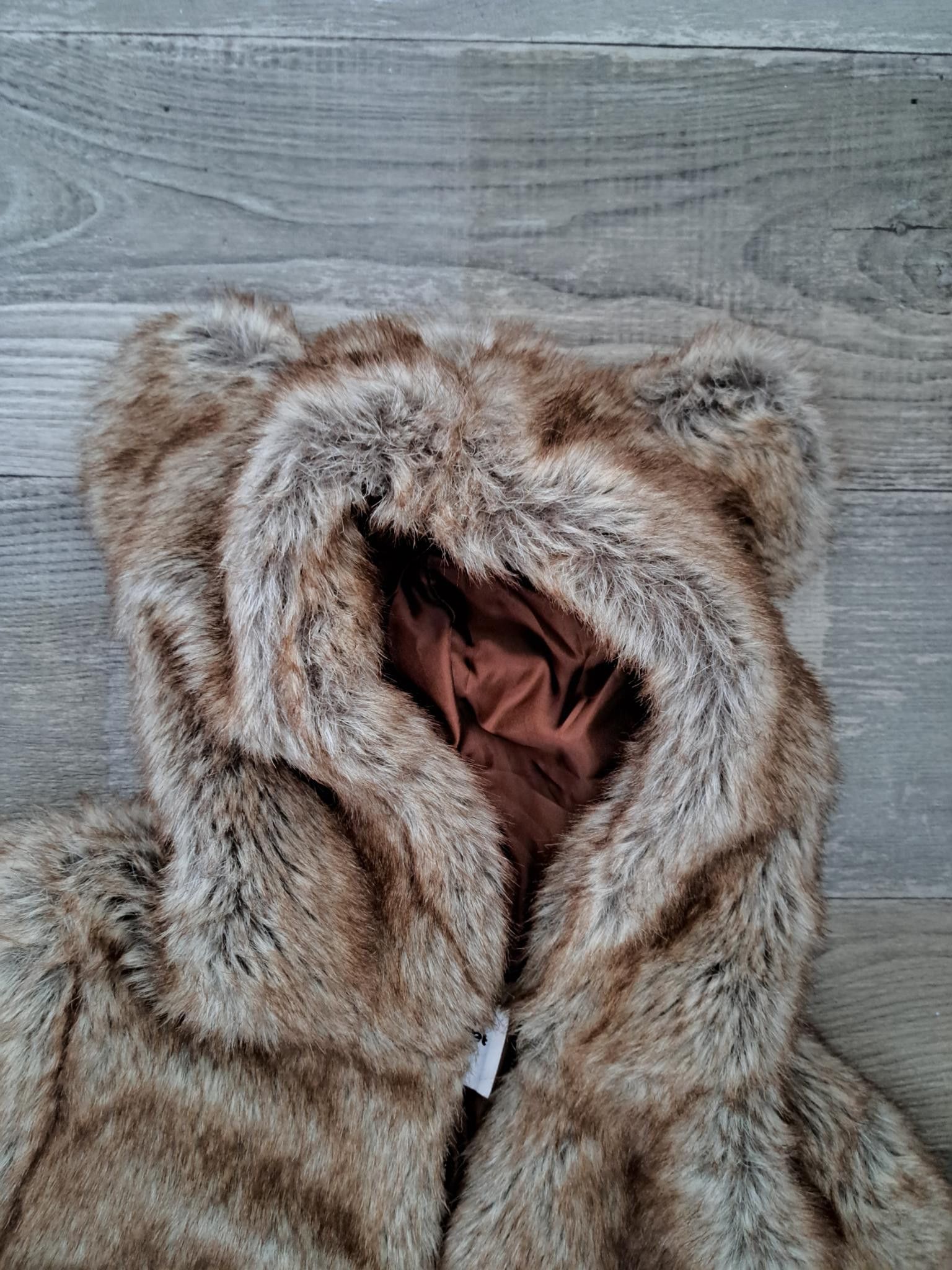 Bear fur hoodie hotsell