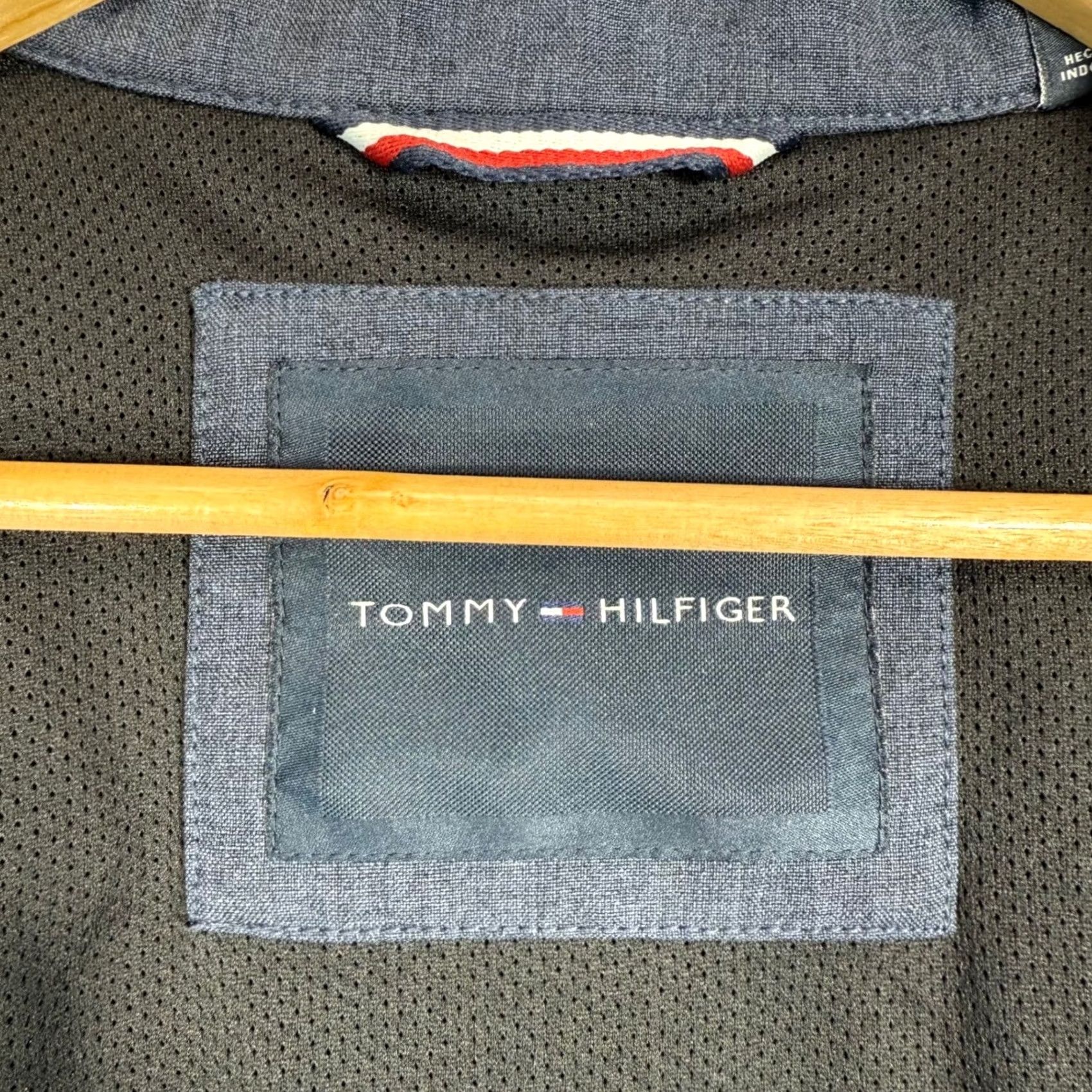 Tommy Hilfiger Tommy Hilfiger Men's Jacket Full Zip Soft Shell Heather Navy XL Size US XL / EU 56 / 4 - 4 Thumbnail