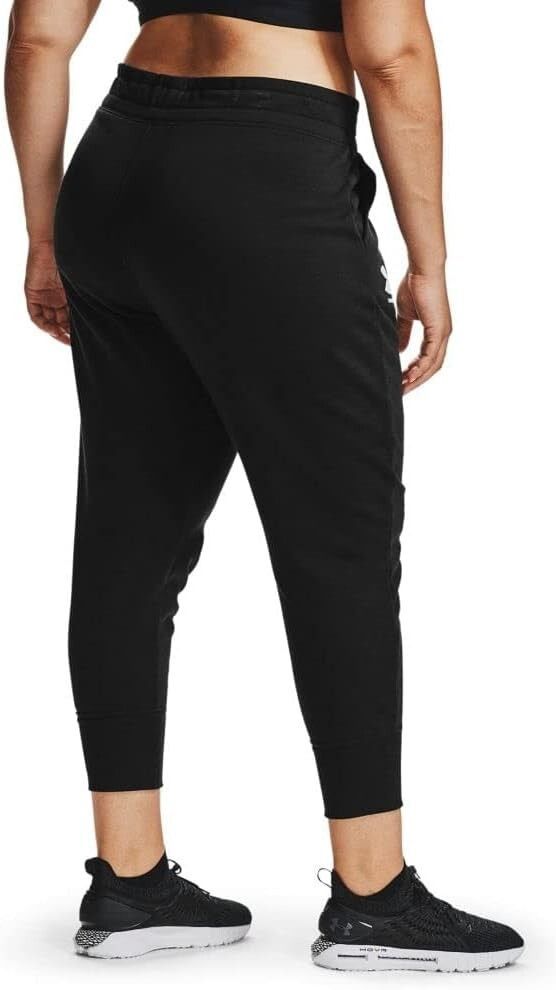 Under Armour Under Armour UA 1357035 Rival Fleece Joggers Black ( 3X ) Size 24" / US 00 / IT 34 - 2 Thumbnail