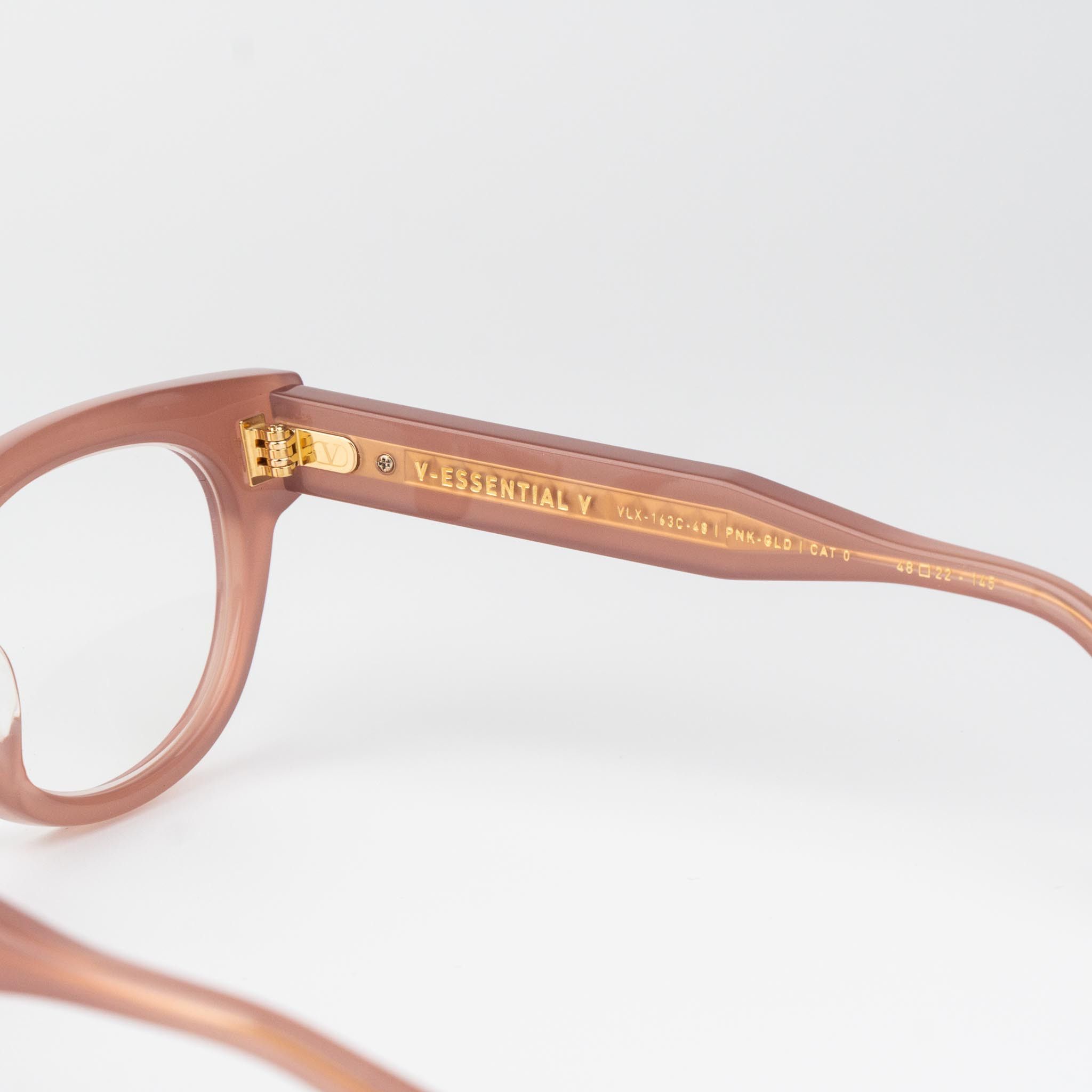Valentino Valentino Women Eyeglasses Square V-ESSENTIAL-V VLX-163 C Size ONE SIZE - 7 Thumbnail