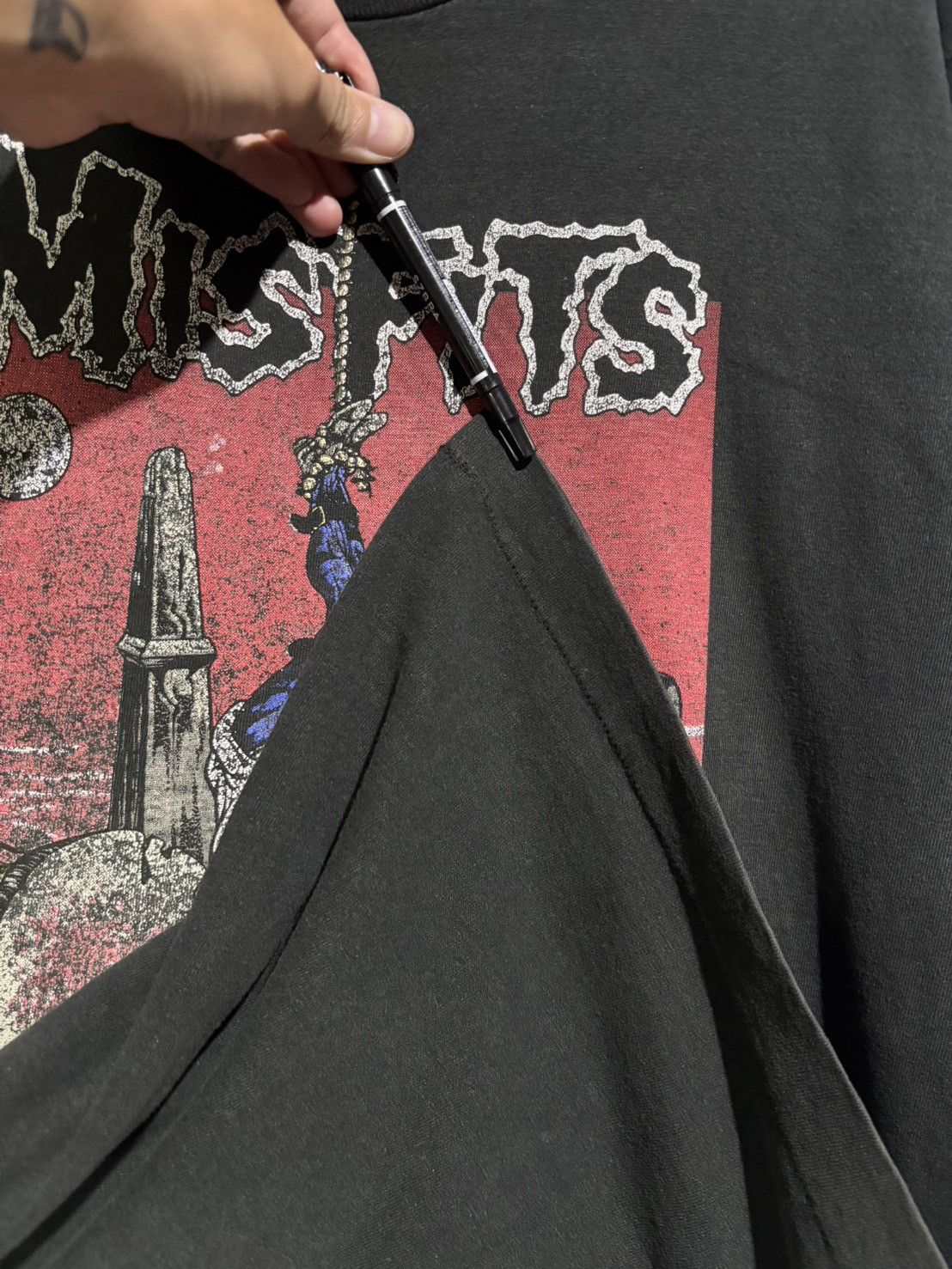 Band Tees Vintage Misfits Size US XL / EU 56 / 4 - 5 Thumbnail