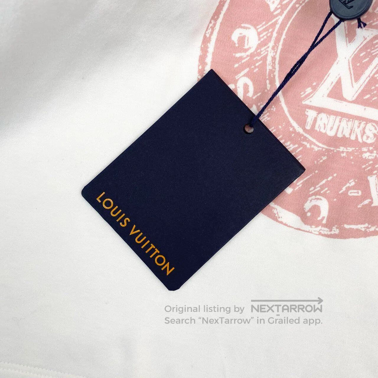 Louis Vuitton Louis Vuitton 25ss nautical series stamp logo short T-shir Size S / US 4 / IT 40 - 7 Thumbnail