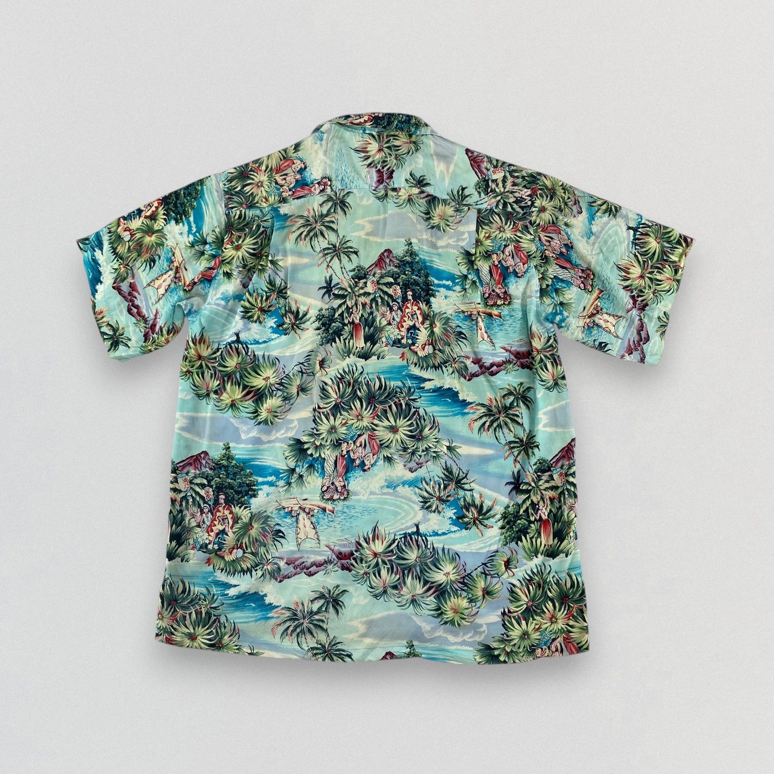 Sun Surf Sun Surf Tropical Scenic Aloha Hawaiian Shirt HW050 Size US L / EU 52-54 / 3 - 2 Thumbnail