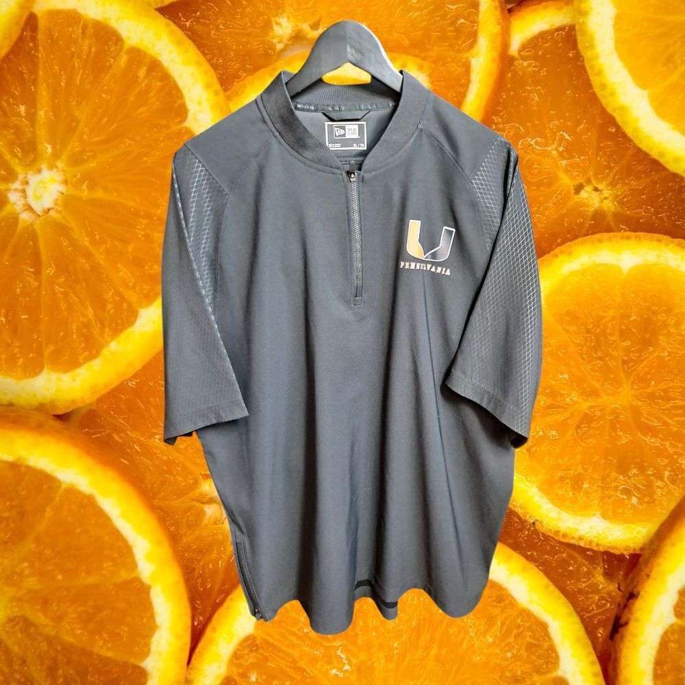 New Era New Era U Penn Half Zip Athletic Performance Shirt Golf Casu Size US XL / EU 56 / 4 - 2 Thumbnail