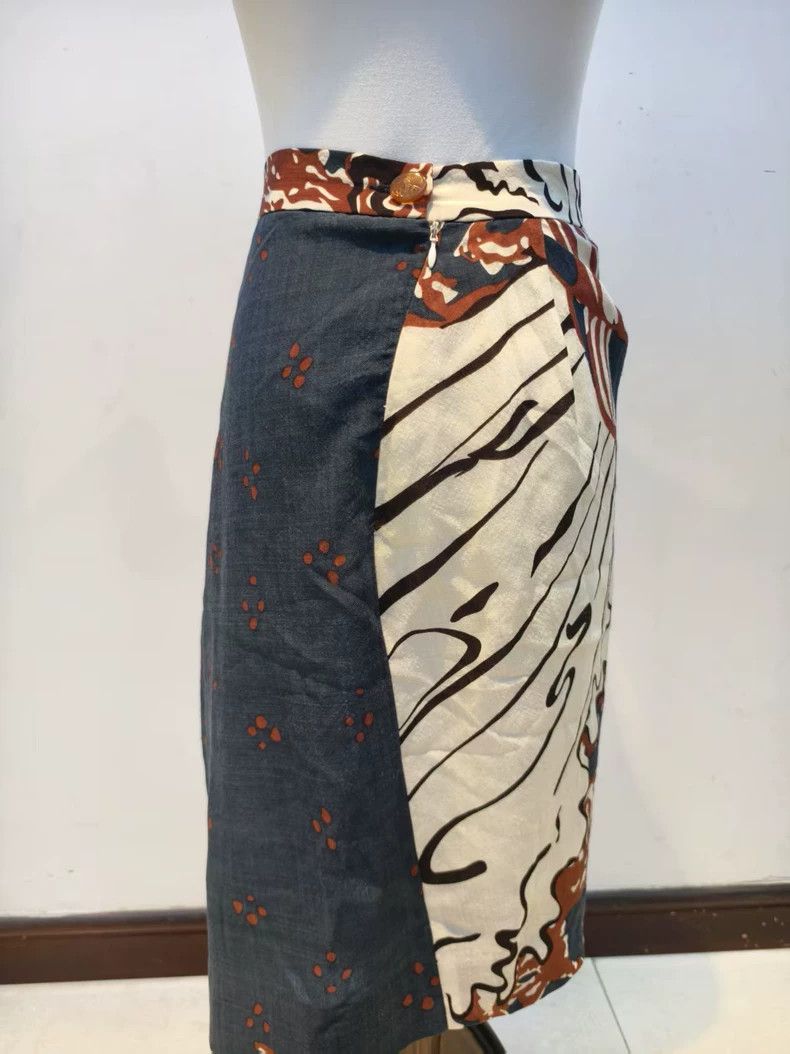 Vivienne Westwood Vivienne Westwood Blue and floral skirt Size 25" / US 0 / IT 36 - 2 Thumbnail