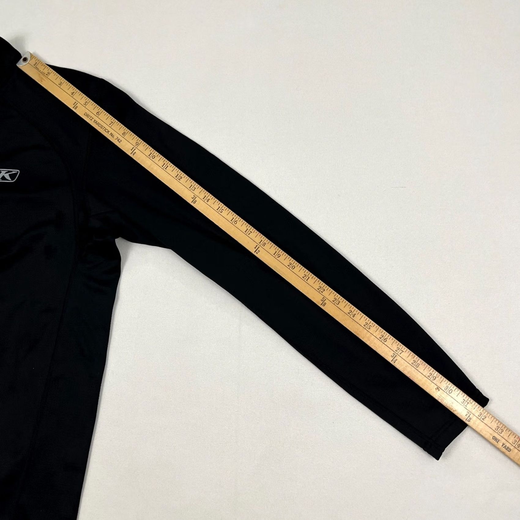 Vintage Klim Defender Pullover Mens M Black Fleece Lined Quarter Zip Active Sweatshirt Size US M / EU 48-50 / 2 - 7 Thumbnail