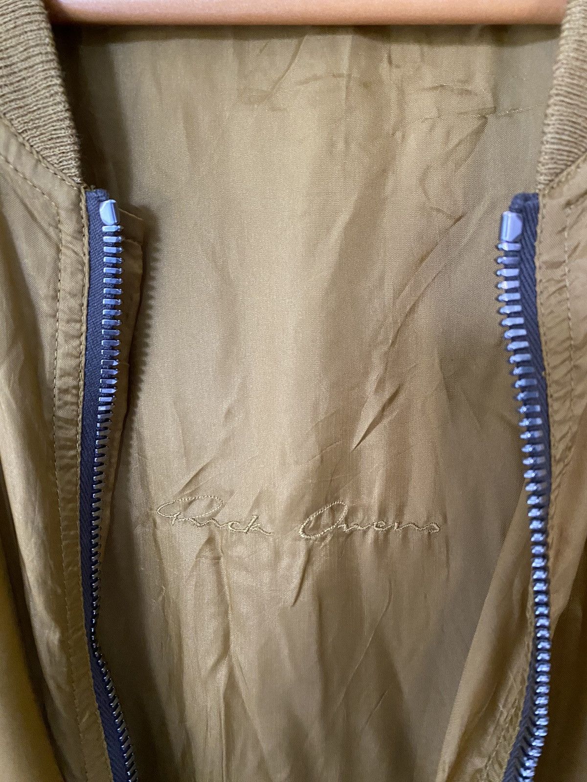 Rick Owens × Rick Owens Drkshdw Rick Owens 72 Sulphate oversize light bomber jacket Size US L / EU 52-54 / 3 - 11 Thumbnail