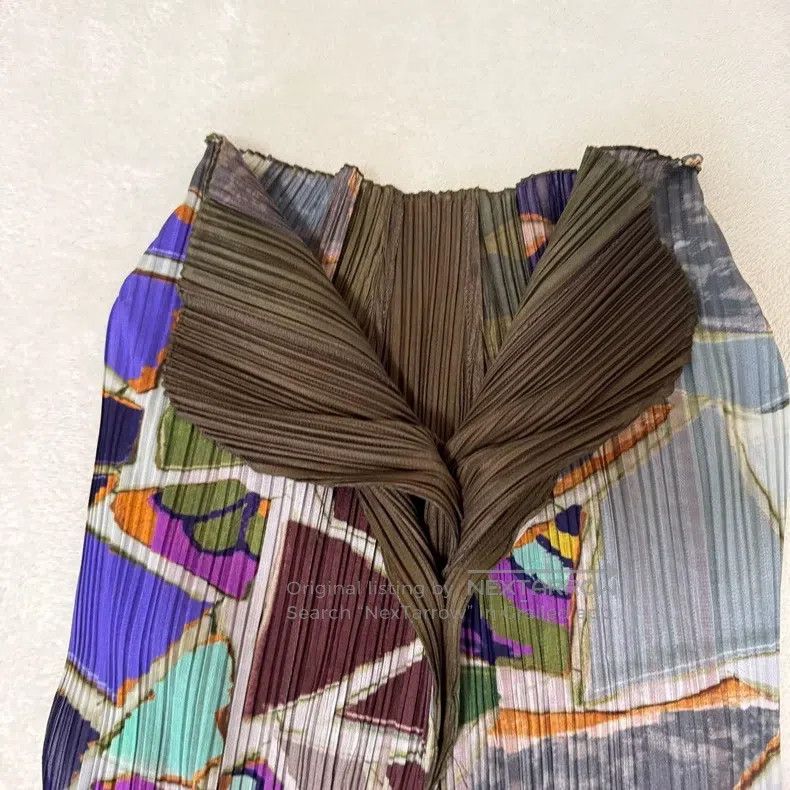 Issey Miyake Issey Miyake Ruched Irregular Long Dress Size L / US 10 / IT 46 - 4 Thumbnail
