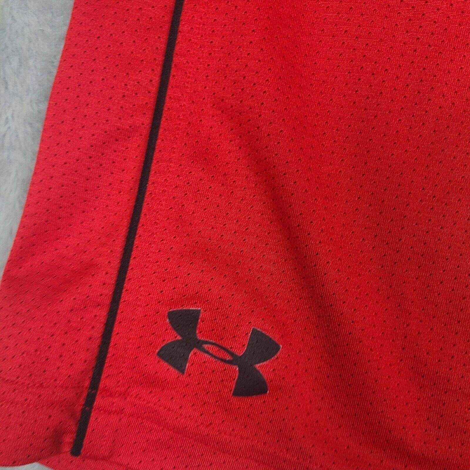 Under Armour Under Armour Shorts Mens 2XL Red Basketball Active Loose Gym Size US 38 / EU 54 - 2 Thumbnail