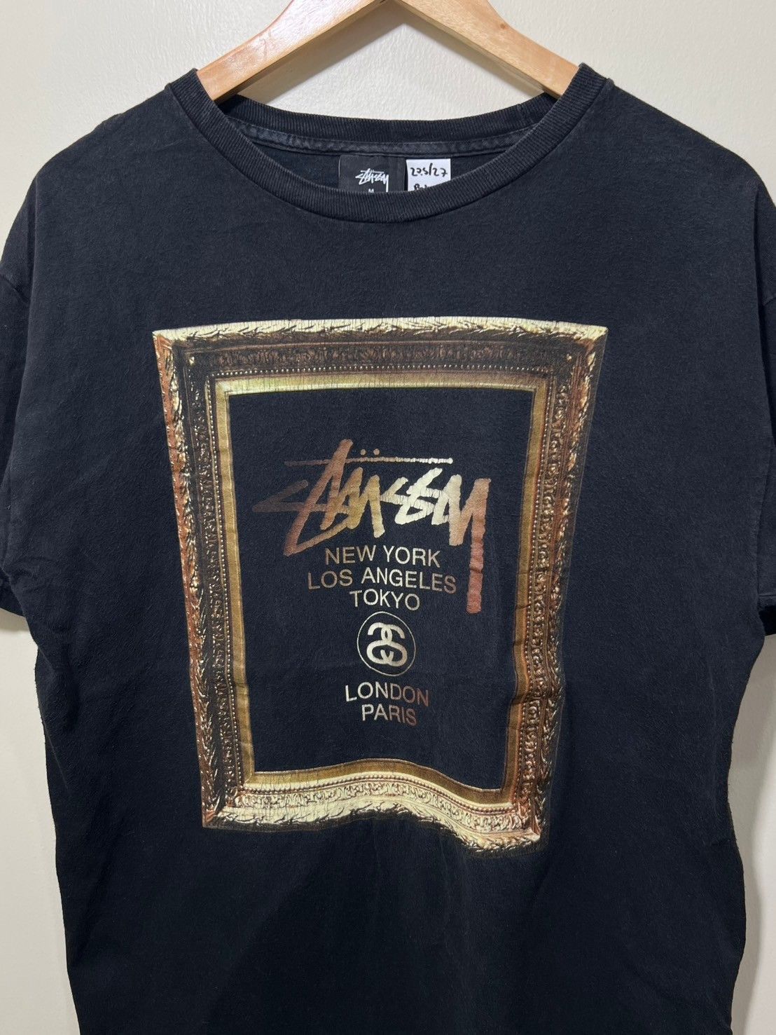 Stussy STUSSY Shirt New York Los Angeles Tokyo London Paris bnz01 Size US M / EU 48-50 / 2 - 2 Thumbnail
