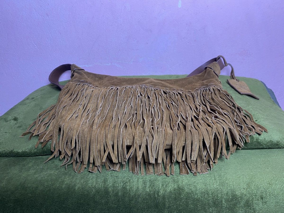 Polo Ralph Lauren POLO RALPH LAUREN Leather Fringe Shoulder Bag Size ONE SIZE - 15 Thumbnail