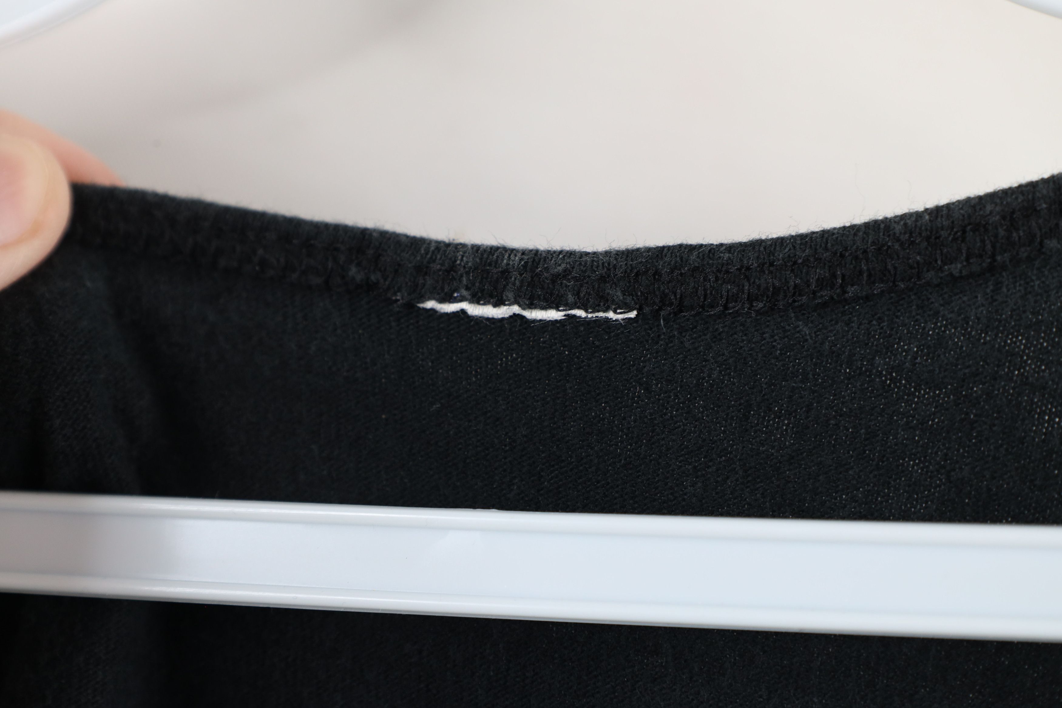 Vintage Vintage 90s Streetwear Blank Tank Top T-Shirt Black Cotton Size US XL / EU 56 / 4 - 4 Thumbnail