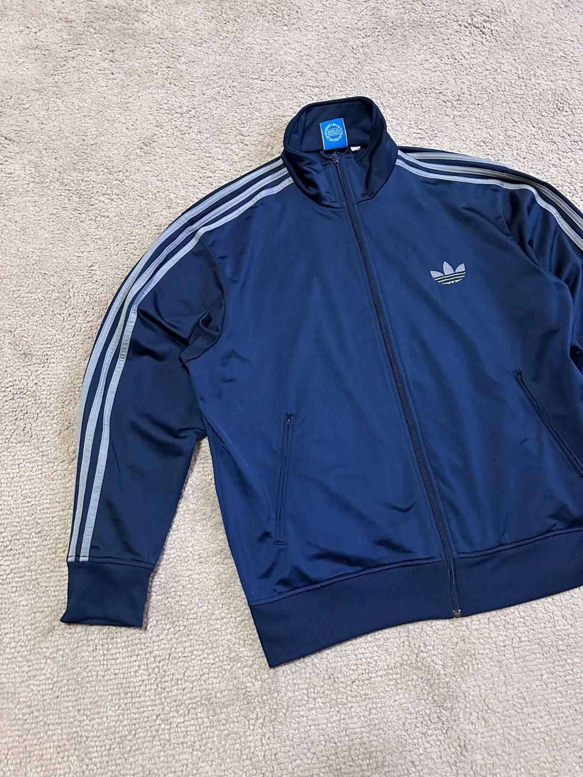 Adidas Adidas Firebird Track Top Zip Jacket Mens Size XL Blue Size US XL / EU 56 / 4 - 2 Thumbnail