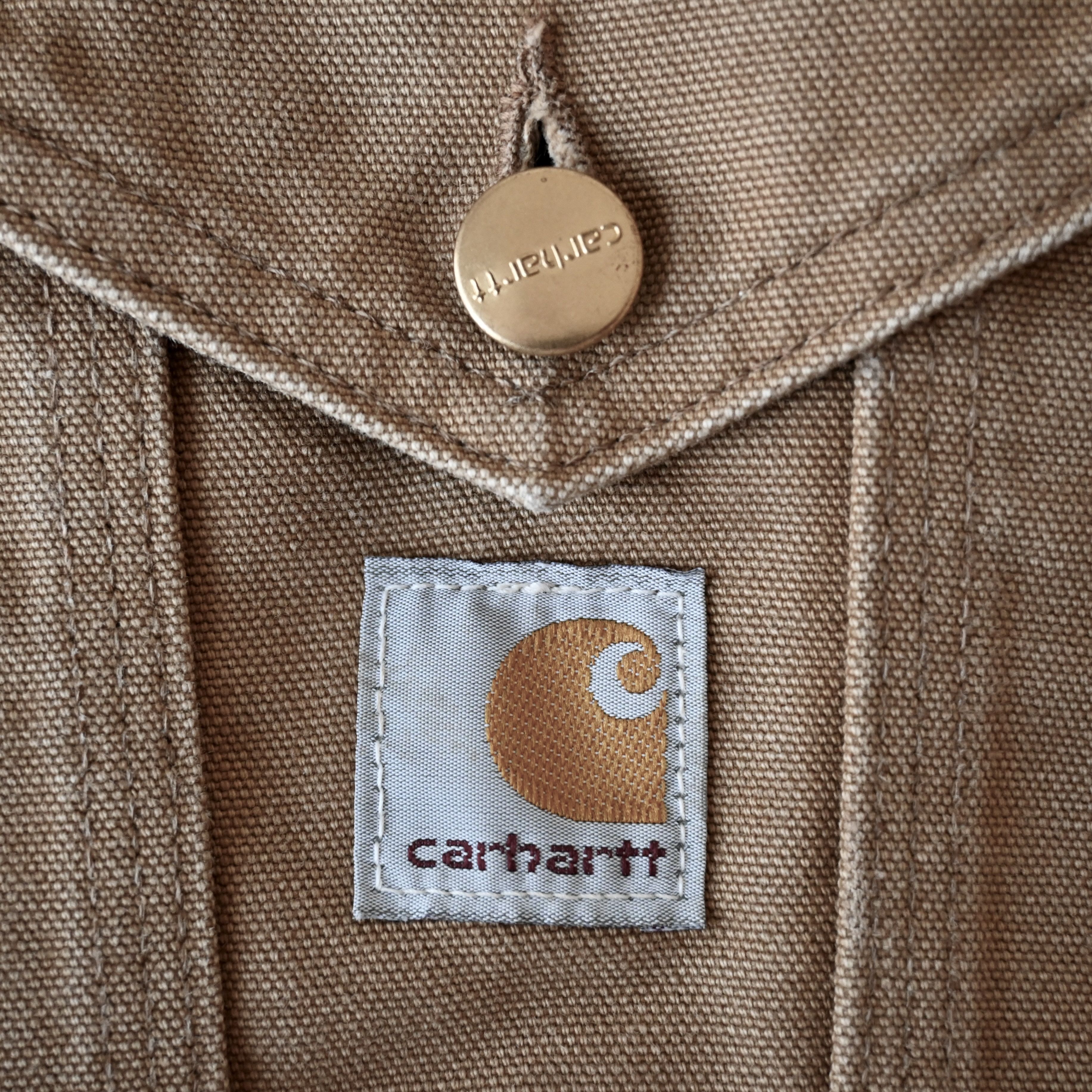 Carhartt VTG 1990s Carhartt Trucker Jacket, brown duck, made in USA Size US XXL / EU 58 / 5 - 18 Thumbnail