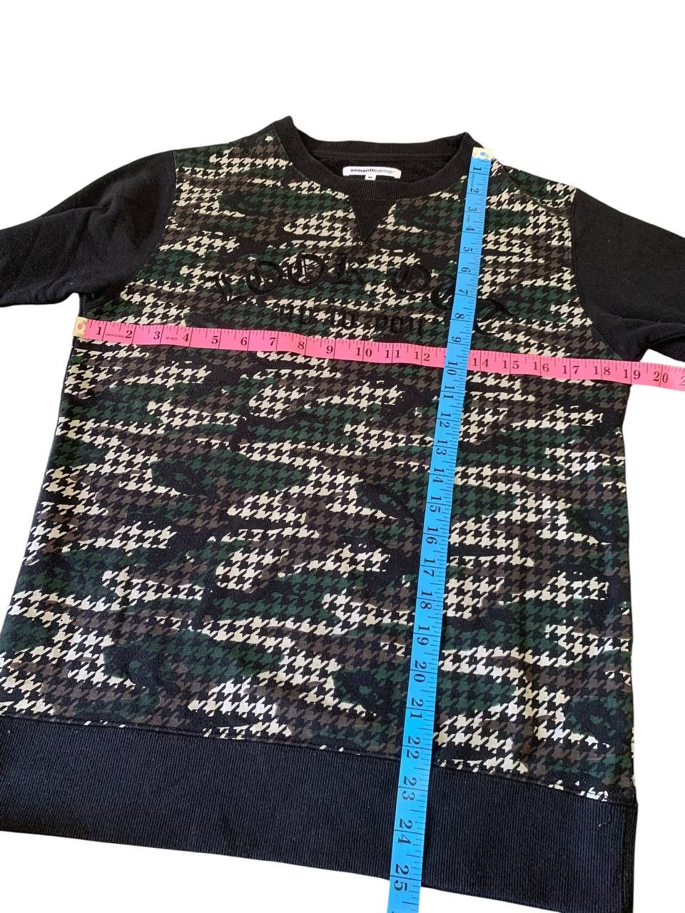 semanticdesign Semantic Design Fancy Sweatshirt Rare Small Size US S / EU 44-46 / 1 - 4 Thumbnail
