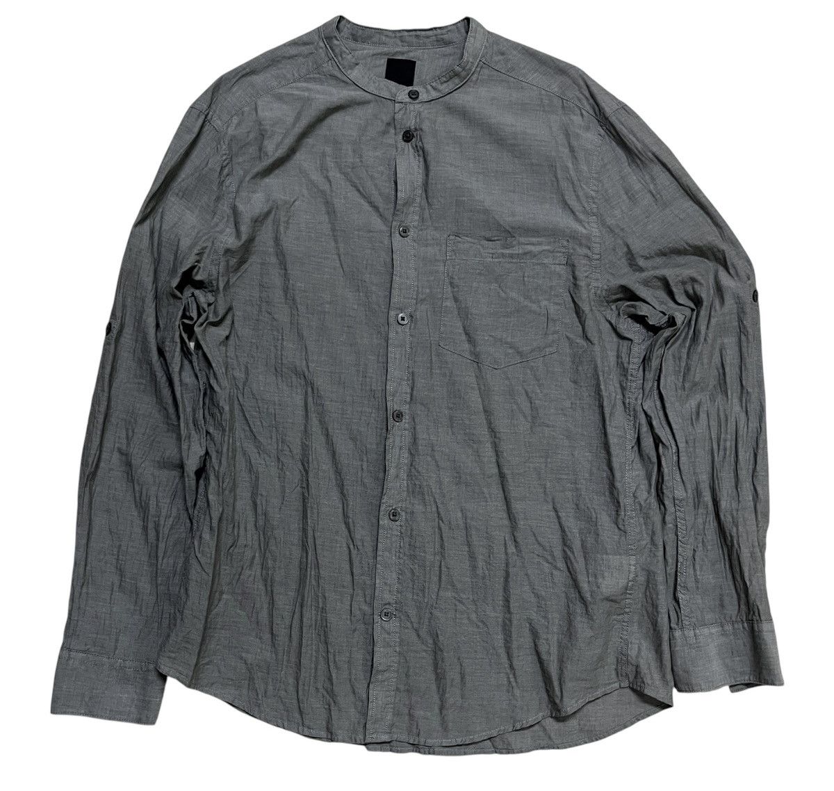 Designer × H&M H&M Mandarin Collar Light Shirt Size US M / EU 48-50 / 2 - 1 Thumbnail