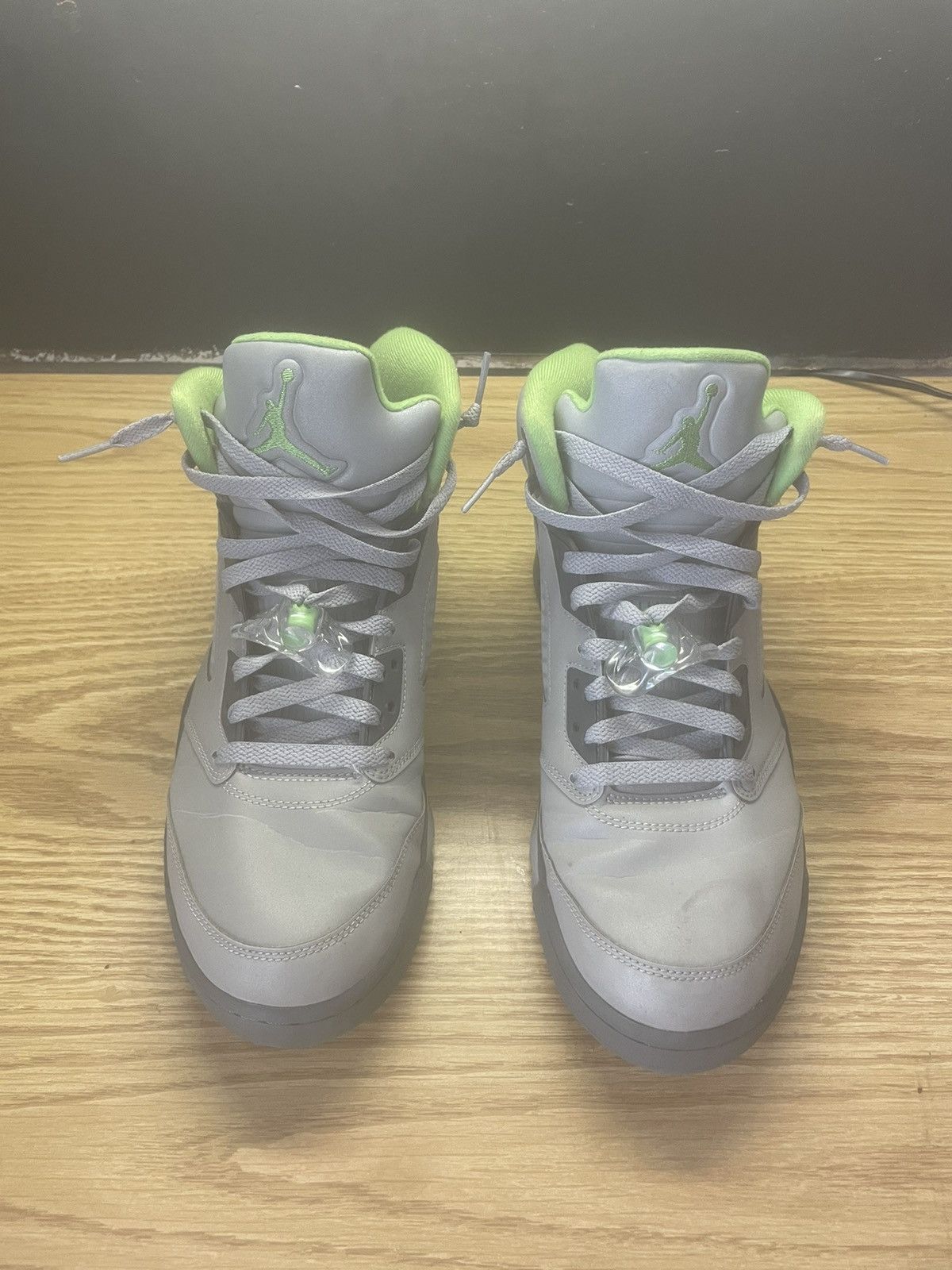 Jordan Brand × Nike Jordan 5 Green Bean Size US 11.5 / EU 44-45 - 2 Thumbnail