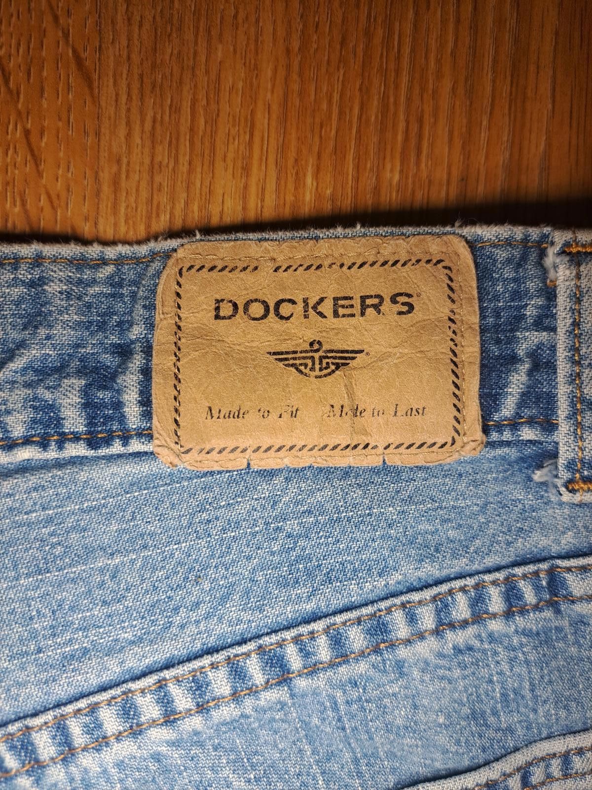 Dockers Dockers Denim Jeans Mens 34x30 Blue Cotton Carpenter Size US 34 / EU 50 - 2 Thumbnail