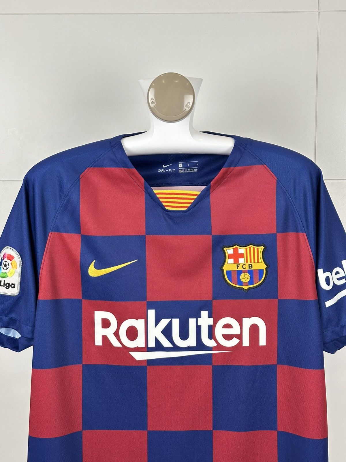 Nike FC BARCELONA 2019 20 HOME FOOTBALL SHIRT SOCCER JERSEY NIKE Size US L / EU 52-54 / 3 - 3 Thumbnail