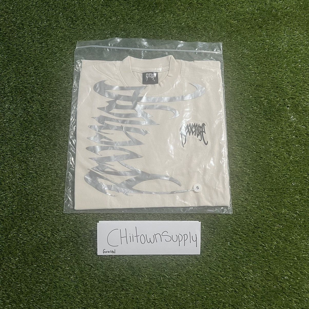 Revenge Revenge Basic Embroidered Logo Tee Cement Size Small Size US S / EU 44-46 / 1 - 5 Thumbnail