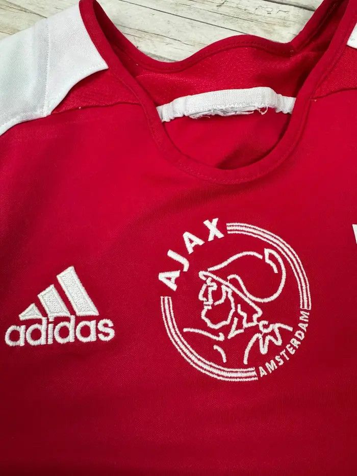 Adidas Vintage Adidas Ajax Amsterdam 2005 2006 Home Shirt Jersey Size US M / EU 48-50 / 2 - 7 Thumbnail