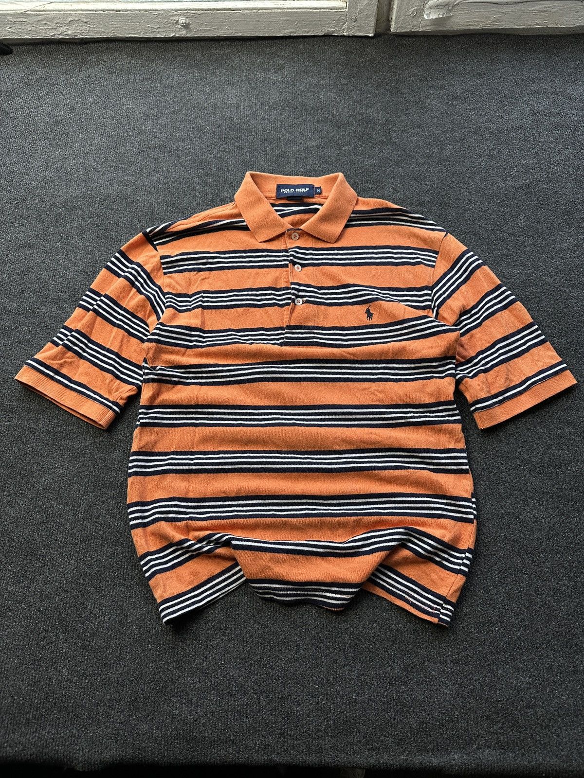 Ralph Lauren 🚨 RALPH LAUREN POLO STRIPED WITH PONY LOGO Y2K LUXURY Size US M / EU 48-50 / 2 - 1 Thumbnail