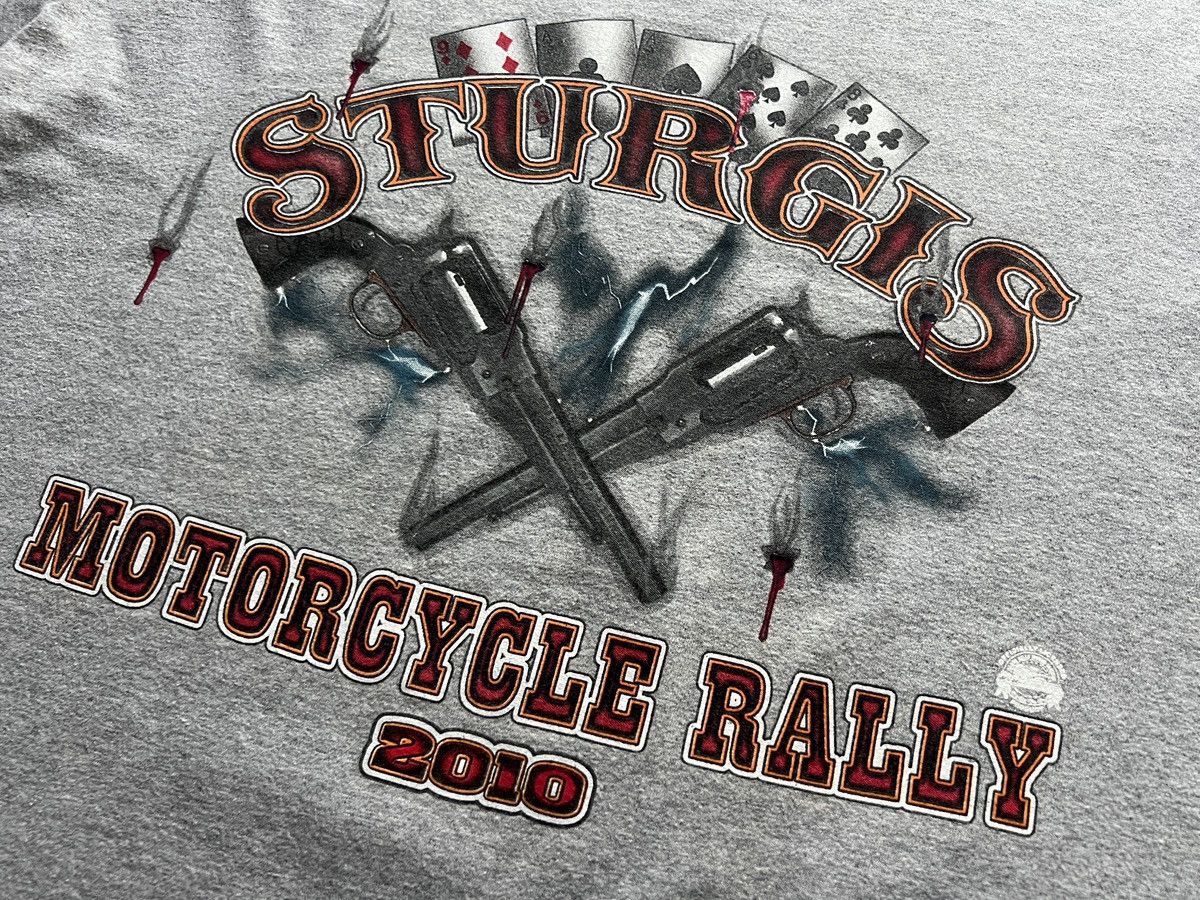 Harley Davidson × Other × Vintage Sturgis : Motorcycle Rally 2010 Gun And Card State Flush Size US XL / EU 56 / 4 - 5 Thumbnail