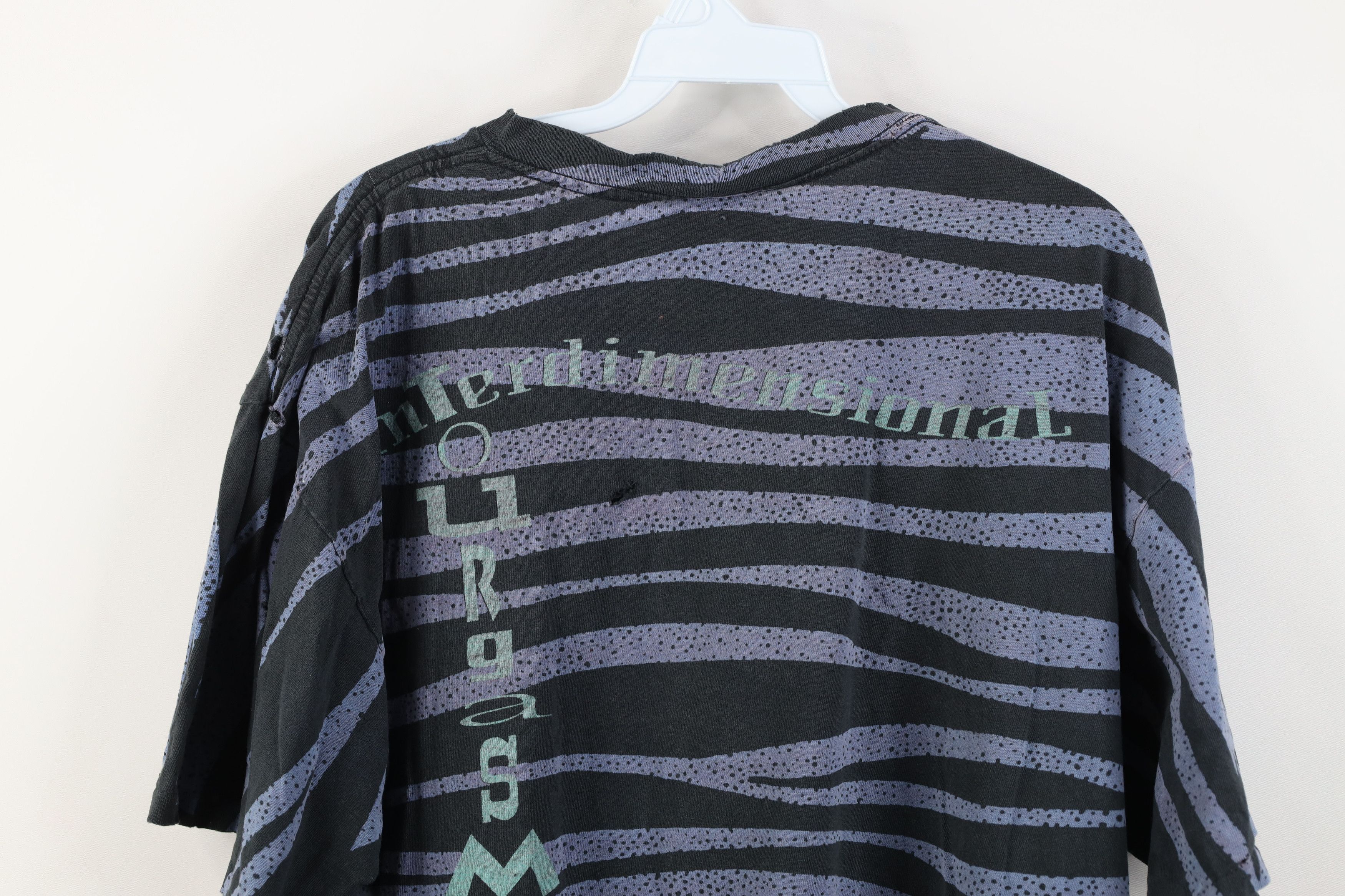 Vintage Vintage 90s Interdimensional Tourgasm The B-52s T-Shirt Size US XL / EU 56 / 4 - 17 Thumbnail