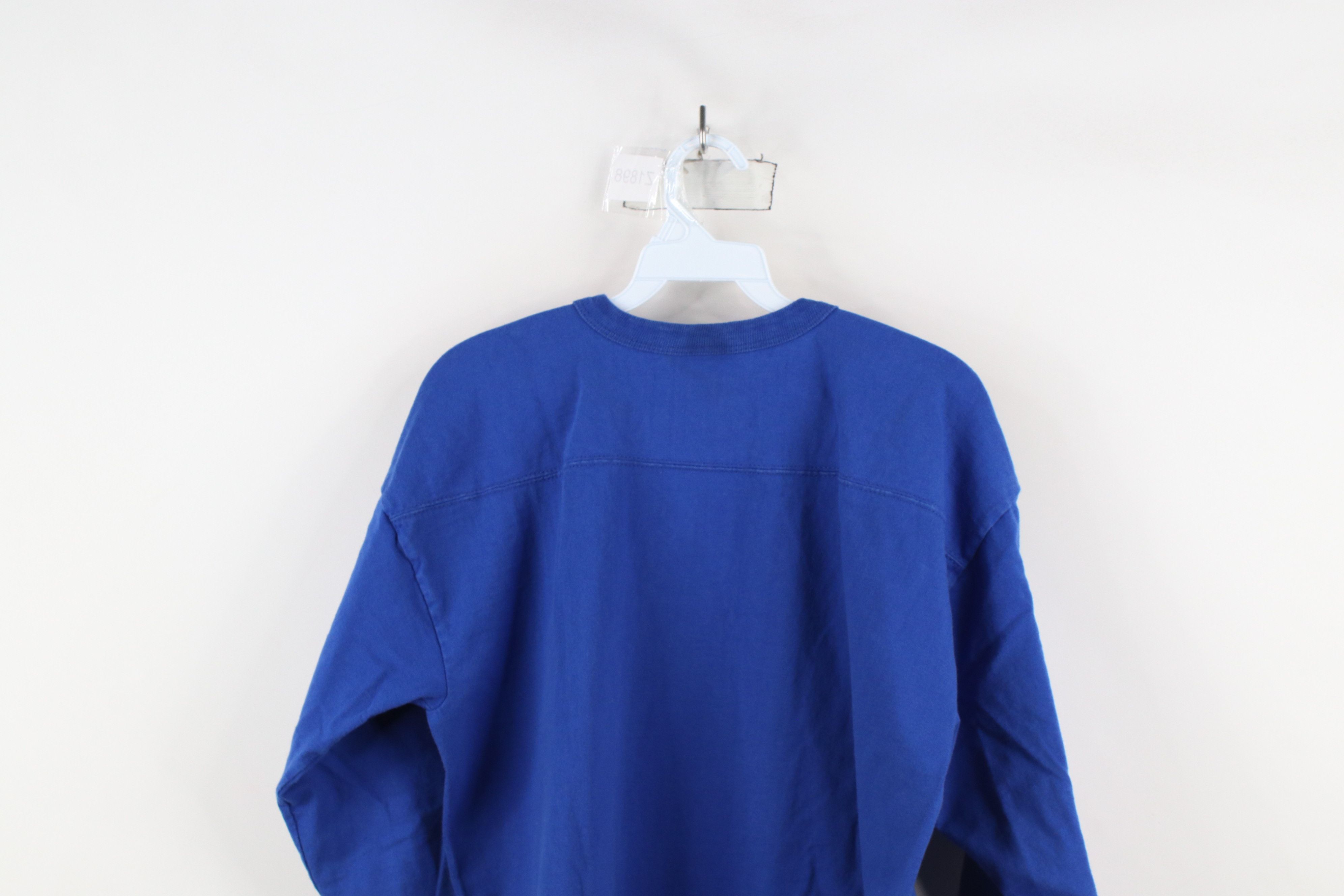 Vintage Vintage 90s Streetwear Long Sleeve Football Jersey T-Shirt Size US L / EU 52-54 / 3 - 10 Thumbnail