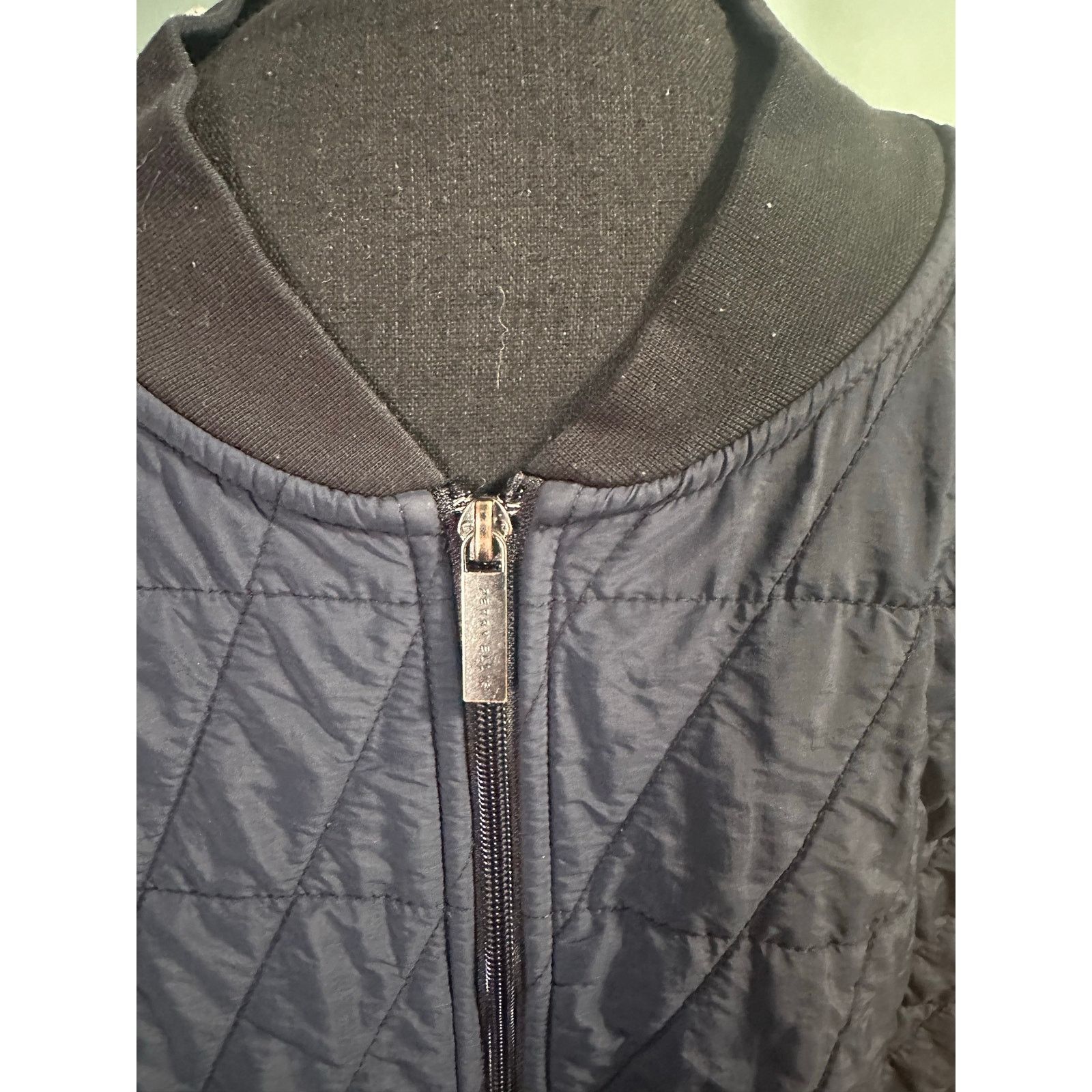 Perry Ellis Perry Ellis Quilted Vest Lightweight Full-Zip Pockets Size US XXL / EU 58 / 5 - 2 Thumbnail