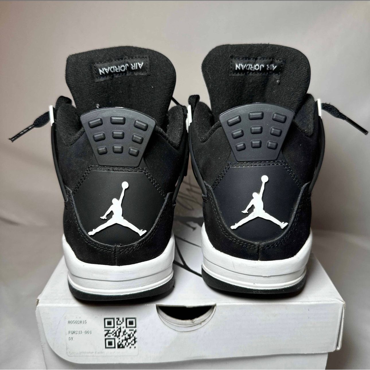 Jordan Brand × Nike Size 5 Nike Air Jordan 4 Retro GS White Thunder Men's Shoes Size US 5 / EU 37 - 5 Thumbnail