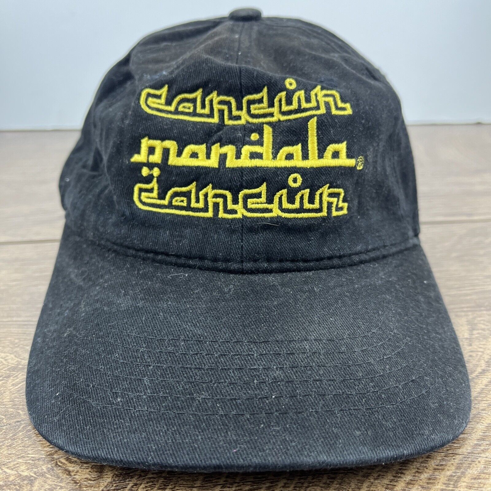 Other Mandala Hat Mandala Black Hat Adjustable Adult Size Hat Blac Size ONE SIZE - 1 Thumbnail