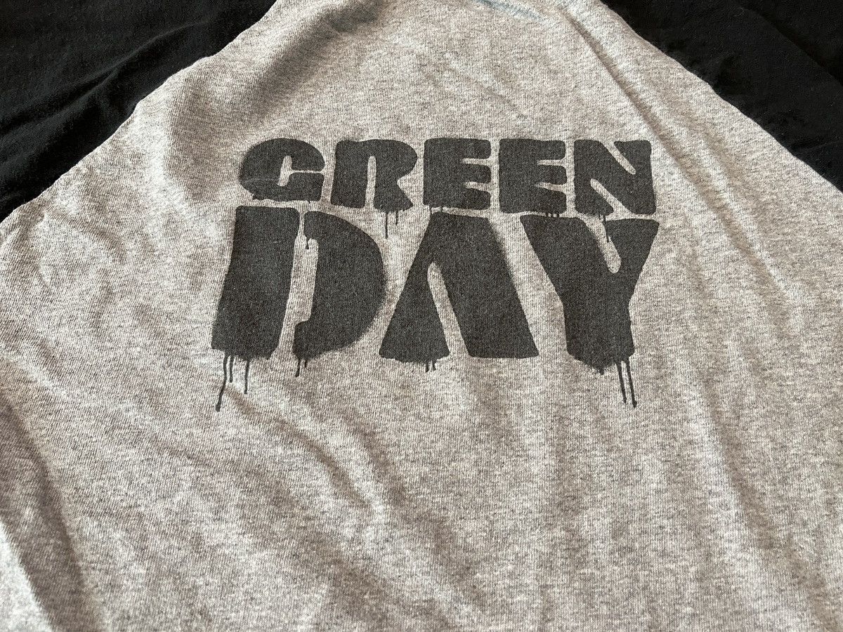 Band Tees × Vintage 2002 Green Day Raglan Baseball Shirt Warning Promo Album Y2K Size US M / EU 48-50 / 2 - 6 Thumbnail