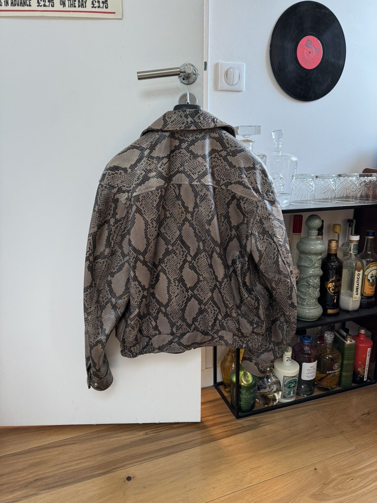 ジャケット・アウター SUPREME Leather Snake Coat Snakeskin Supreme Leather Snake Trench Coat (SS23) - $1198