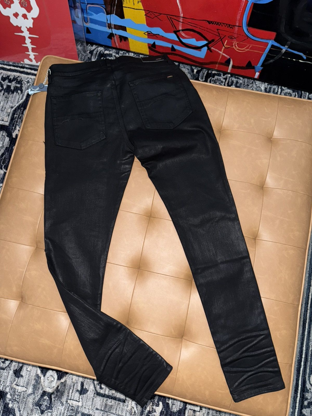 Amiri Amiri wax mx1 jeans Size US 38 / EU 54 - 2 Thumbnail