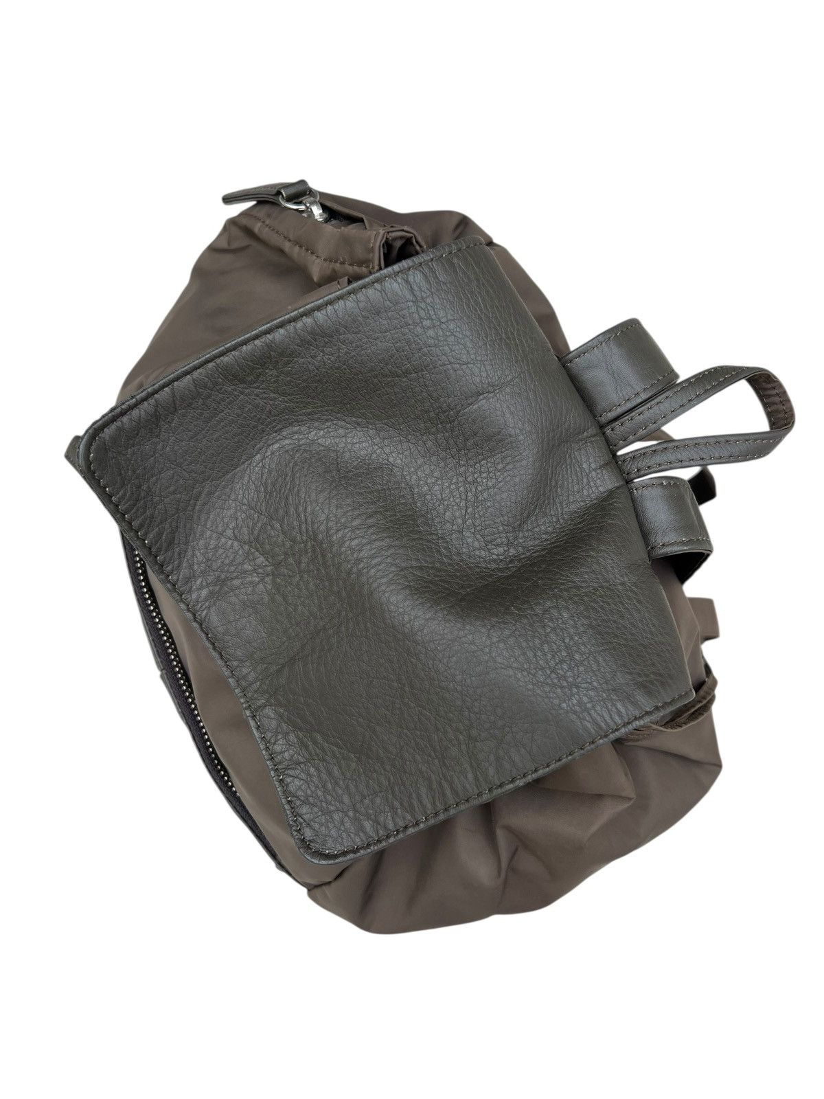 Yohji Yamamoto 2000s Yohji Yamamoto Y’saccs Military Style Rucksack Bag Size ONE SIZE - 13 Thumbnail