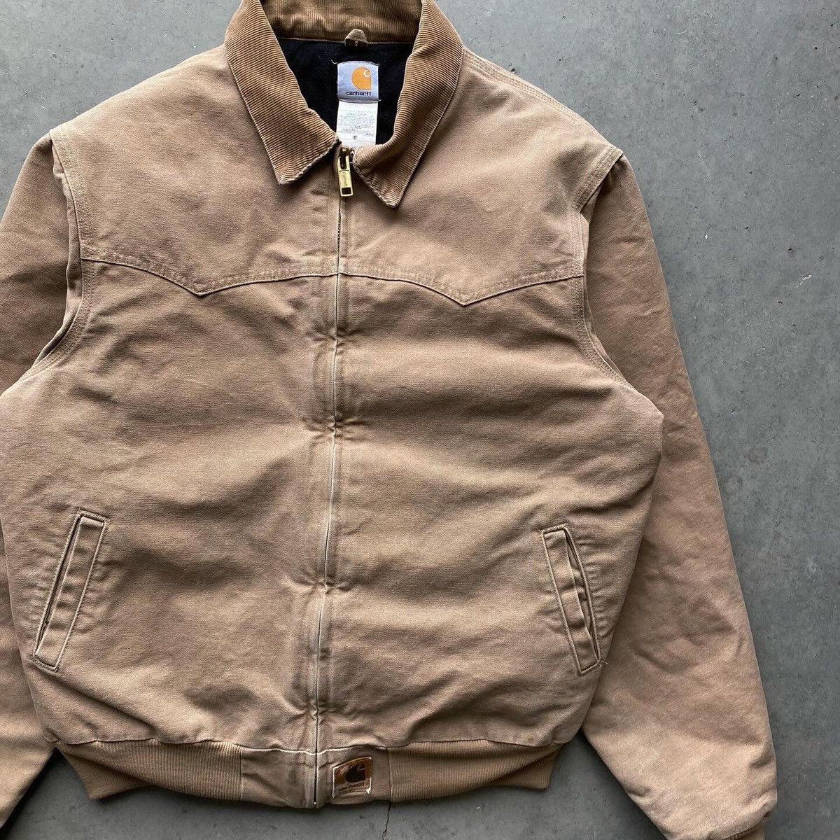 Carhartt Vintage Carhartt Santa Fe Jacket Workwear 90s Duck Canvas XL Size US XL / EU 56 / 4 - 3 Thumbnail