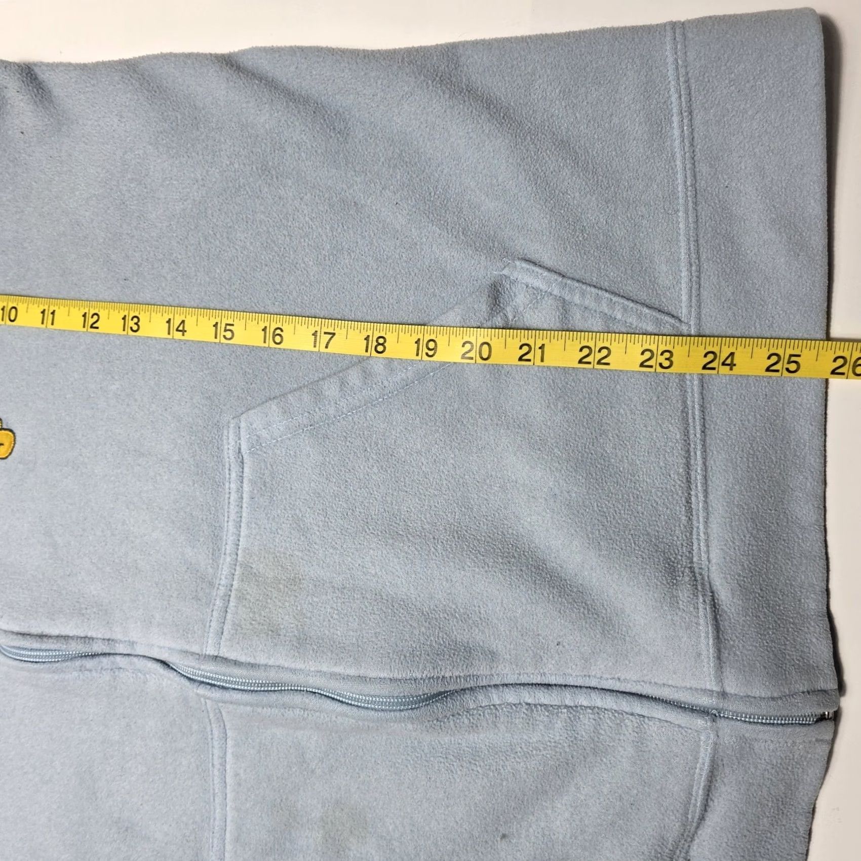 Disney VINTAGE Disney Winnie The Pooh Hoodie Women's Size 2XL Blue Full Zip Fleece Size XXL / US 16-18 / IT 52-54 - 8 Thumbnail