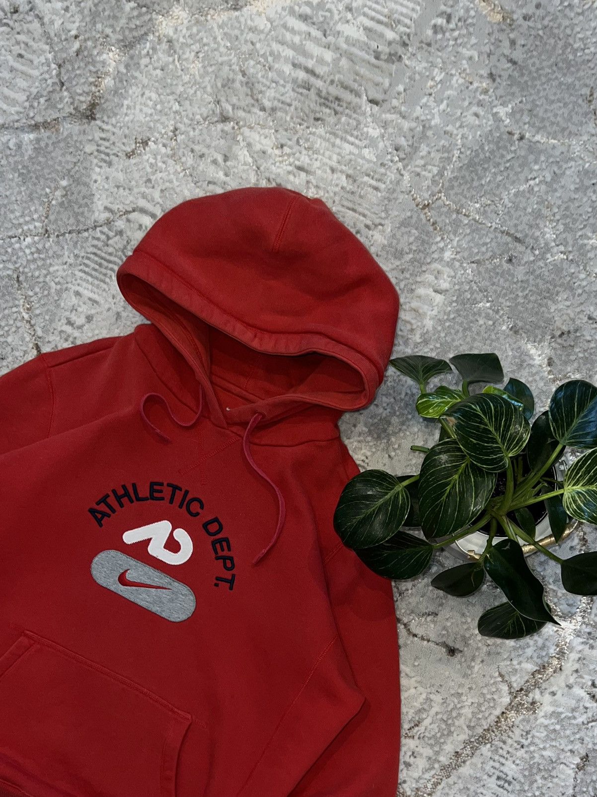 Nike × Vintage NIKE VINTAGE 00S BIG SWOOSH LOGO HOODIE Y2K SWEATSHIRT Size US L / EU 52-54 / 3 - 2 Thumbnail