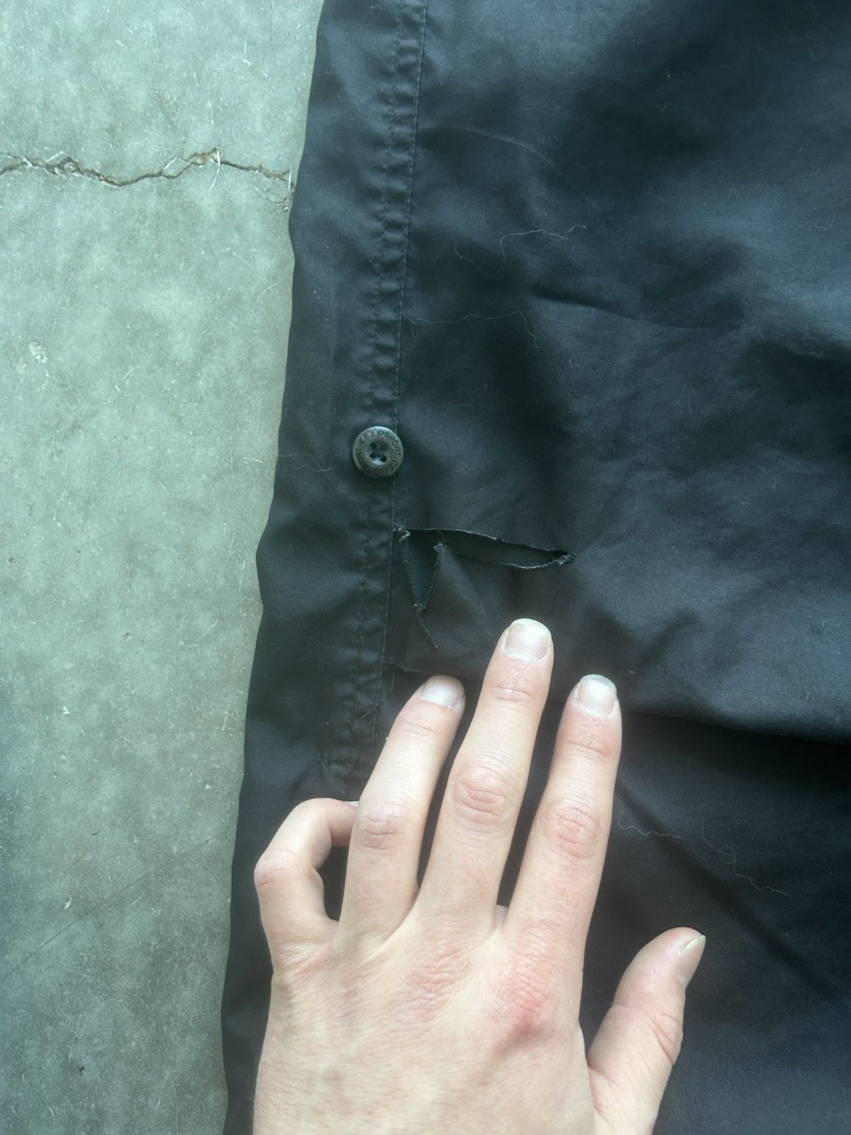 Vintage Vintage Y2K Baggy Black Parachute Pants Size US 34 / EU 50 - 6 Thumbnail