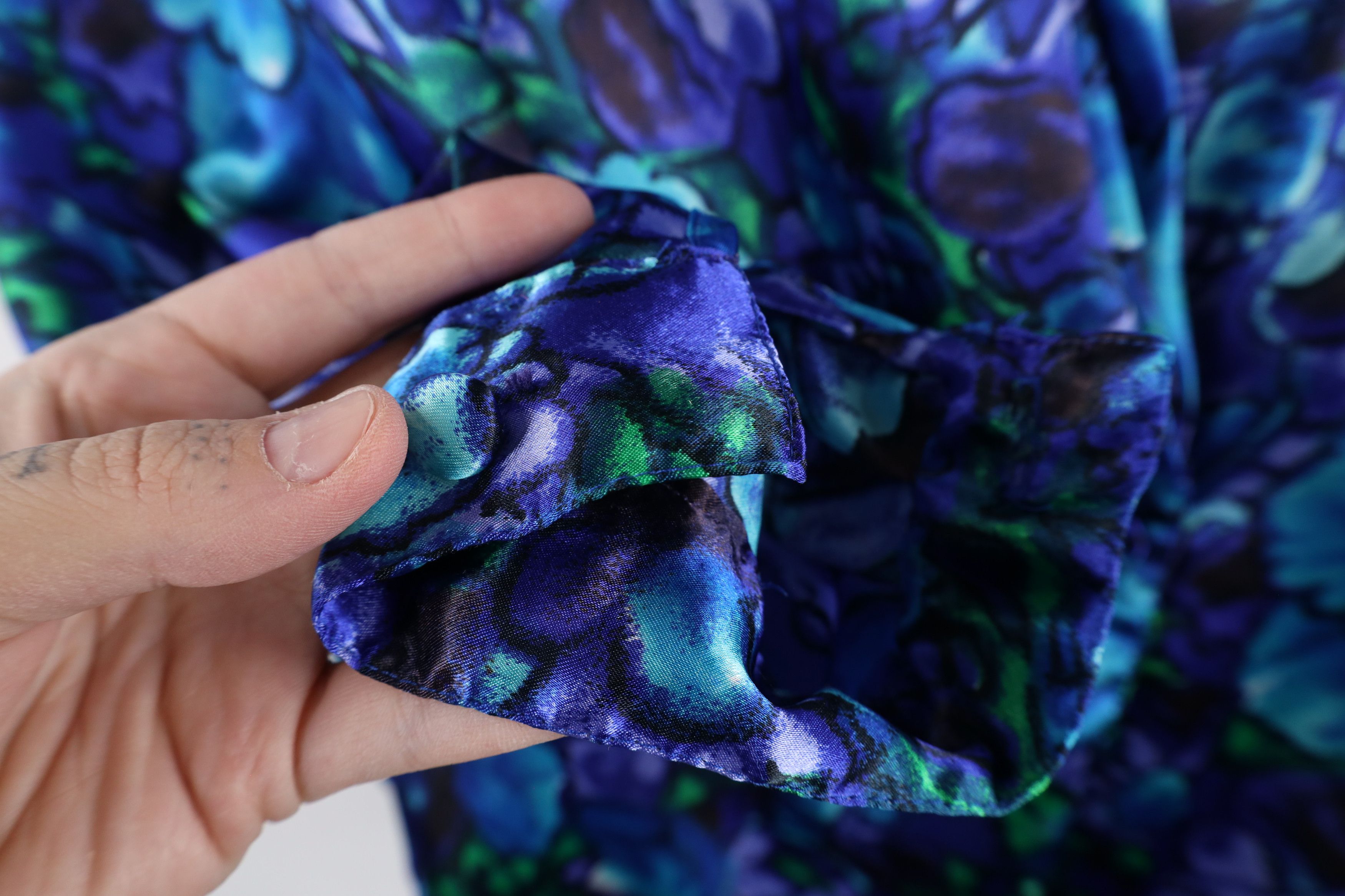 Vintage Vintage 90s Streetwear Flower Blazer Button Shirt USA Size XL / US 12-14 / IT 48-50 - 6 Thumbnail