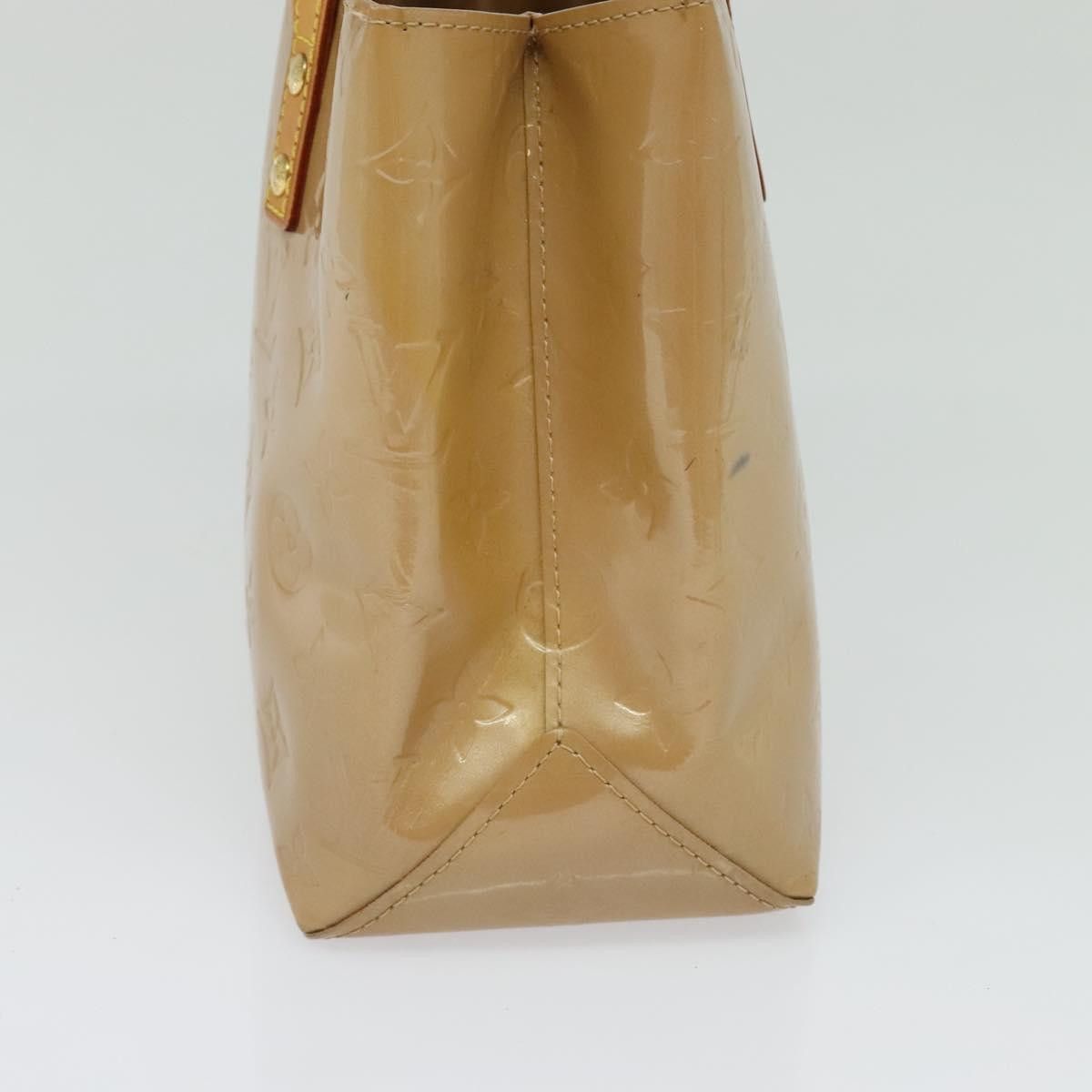 Louis Vuitton LOUIS VUITTON Monogram Vernis Reade PM Hand Bag Noisette Size ONE SIZE - 4 Thumbnail
