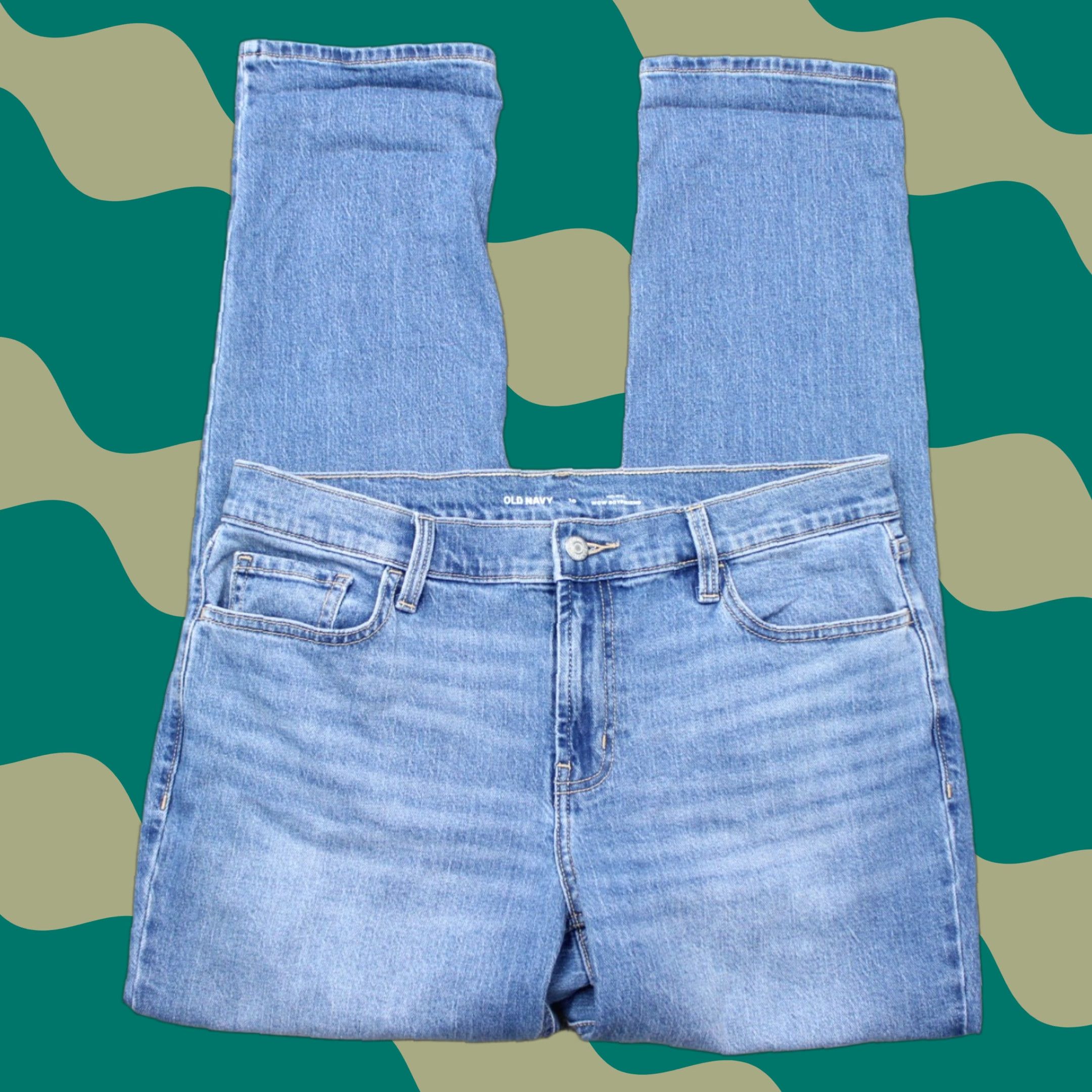 Old Navy Old Navy Jeans Women 10 Blue Mid-Rise WOW Boyfriend Denim (34x30) Size 10 Regular Stretch Jeans Womens Old Navy Boyfriend Blue Denim 5-Pocket Size 32" / US 10 / IT 46 - 1 Thumbnail