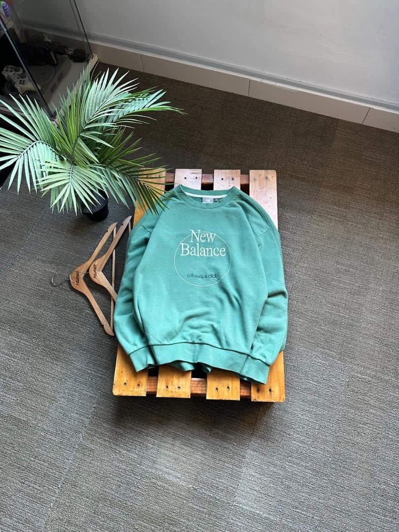 New Balance × Other NEW BALANCE EMBROIDERY SPELLOUT SWEATSHIRT Size US L / EU 52-54 / 3 - 1 Thumbnail